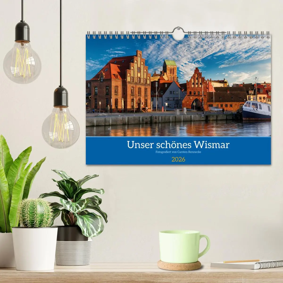 Bild: 9783457575390 | Unser schönes Wismar (Wandkalender 2026 DIN A4 quer), CALVENDO...