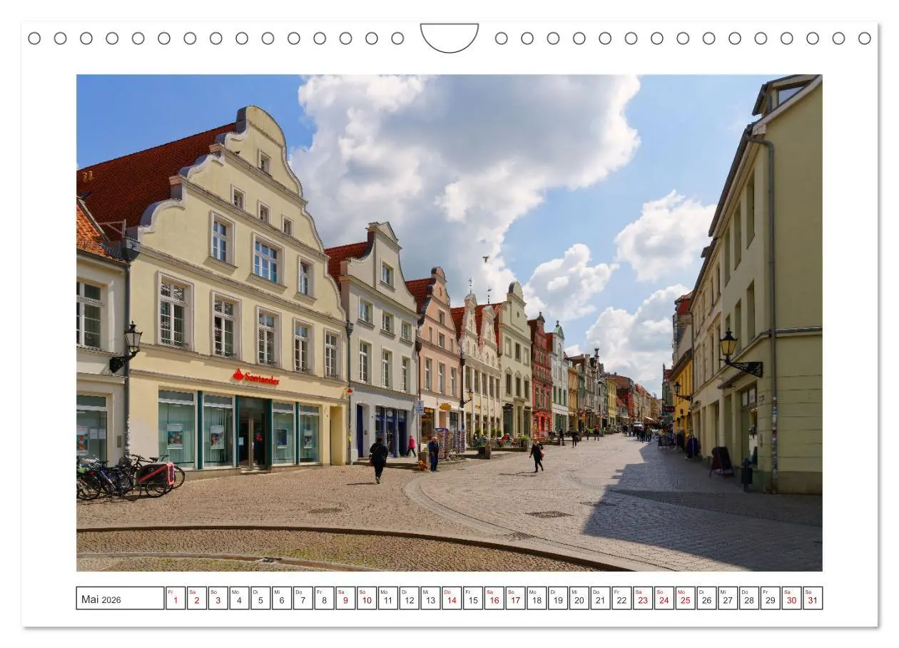Bild: 9783457575390 | Unser schönes Wismar (Wandkalender 2026 DIN A4 quer), CALVENDO...