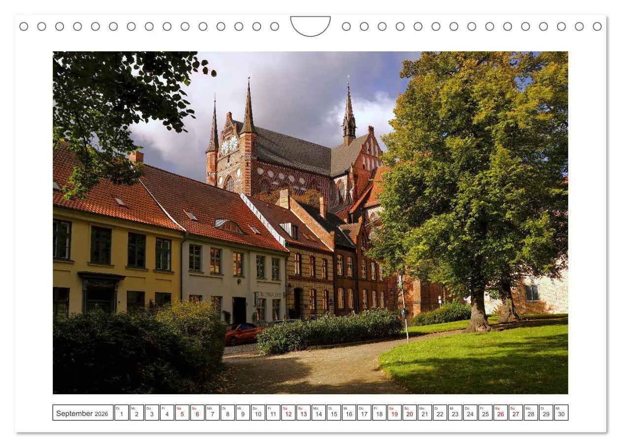 Bild: 9783457575390 | Unser schönes Wismar (Wandkalender 2026 DIN A4 quer), CALVENDO...