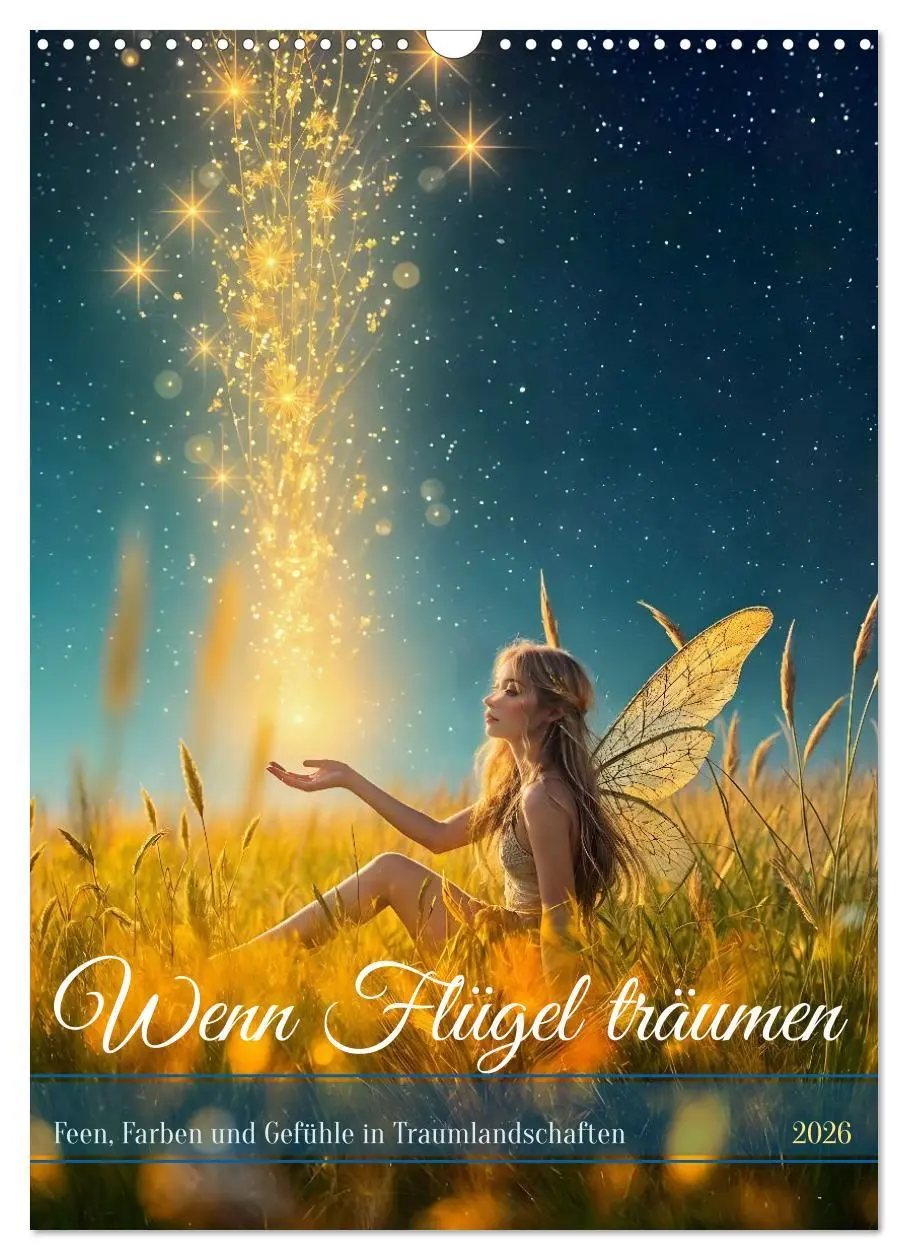 Cover: 9783457645390 | Wenn Flügel träumen - Feen, Farben und Gefühle in Traumlandschaften...