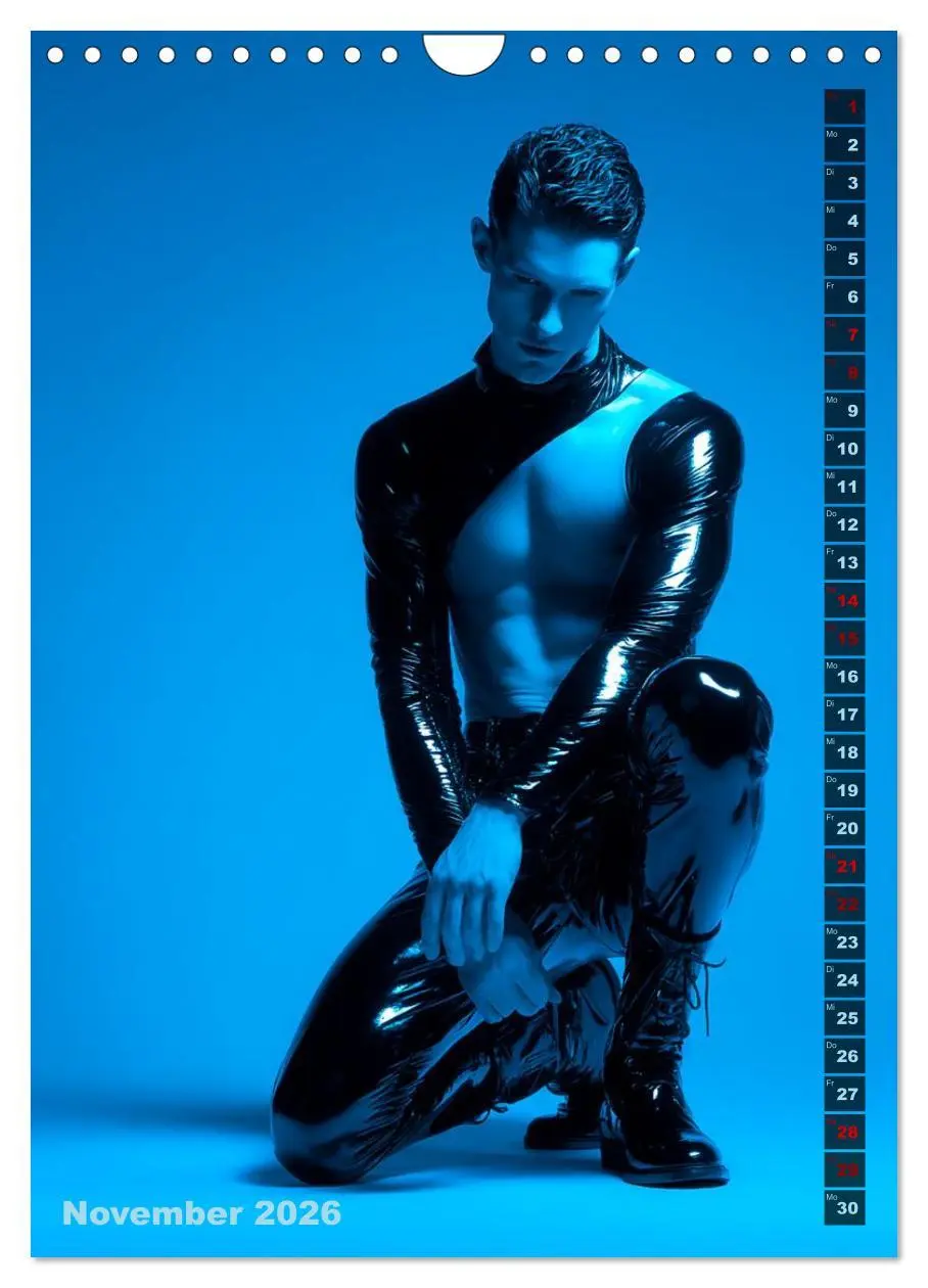 Bild: 9783516595390 | Männer und Latex (Wandkalender 2026 DIN A4 hoch), CALVENDO...