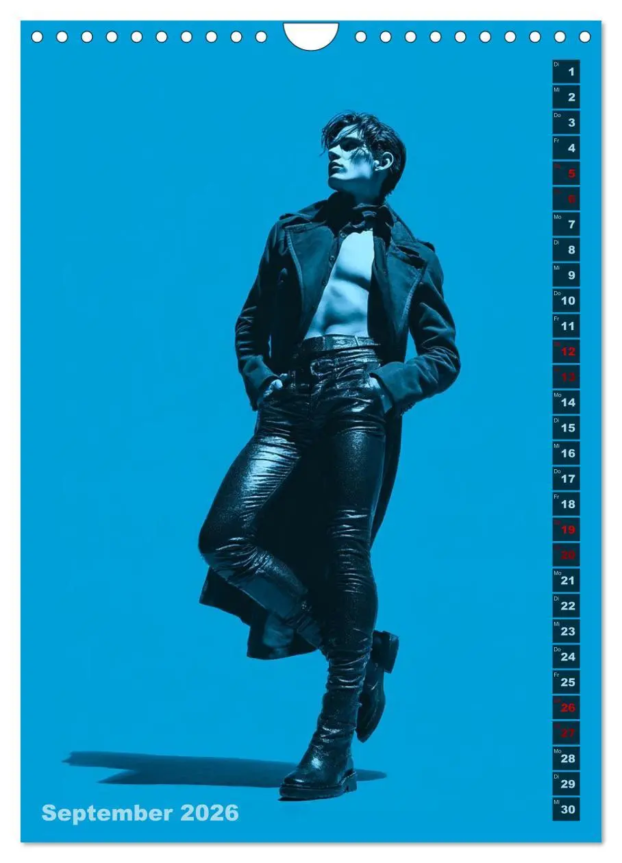 Bild: 9783516595390 | Männer und Latex (Wandkalender 2026 DIN A4 hoch), CALVENDO...