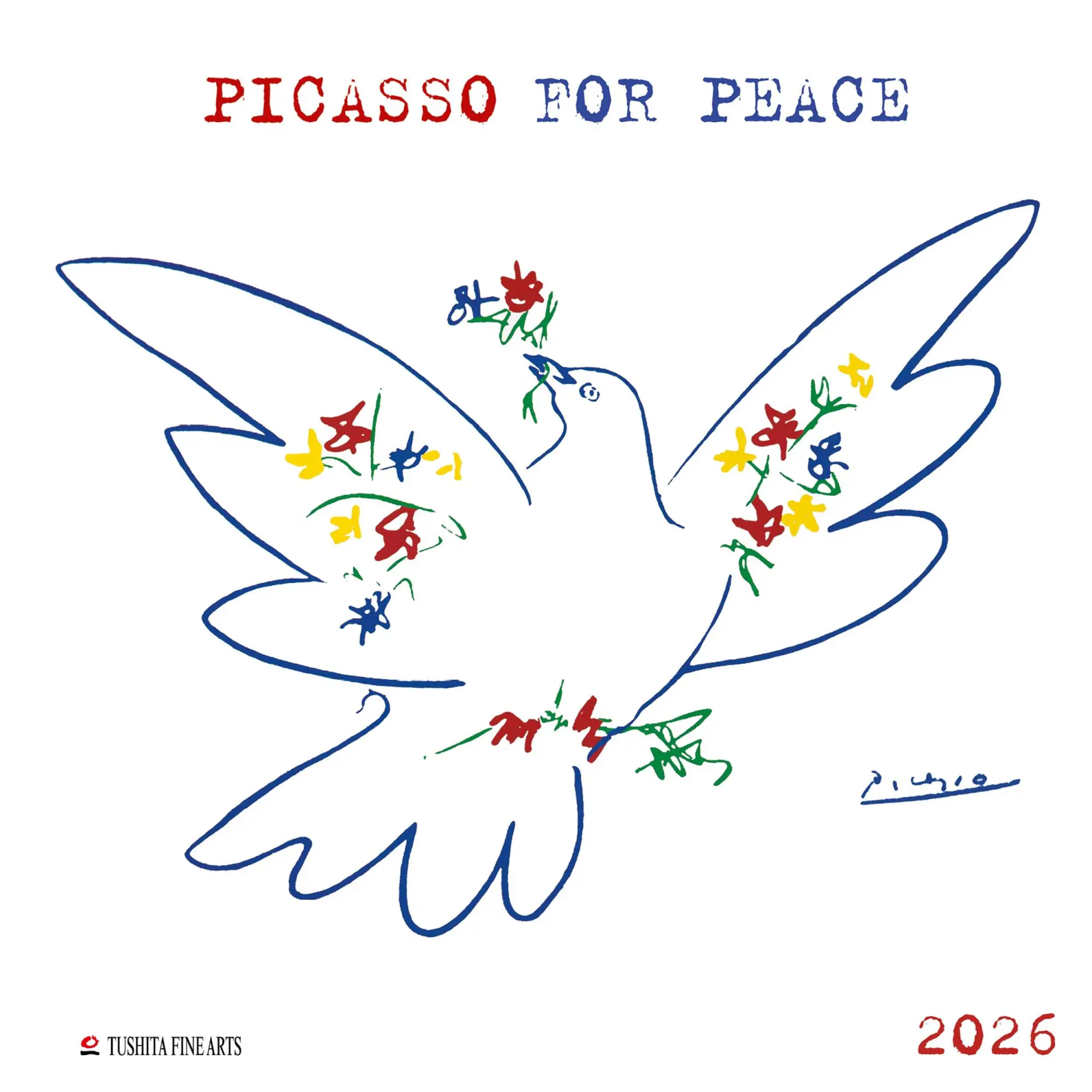 Cover: 9783959295390 | Pablo Picasso - For Peace 2026 | Kalender 2026 | Kalender | 28 S.