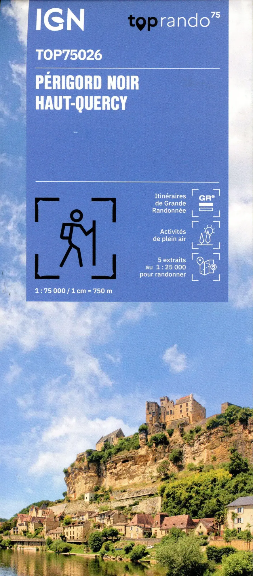 Cover: 9782758555490 | Perigord Noir | 1:75000 | (Land-)Karte | Deutsch | 2024