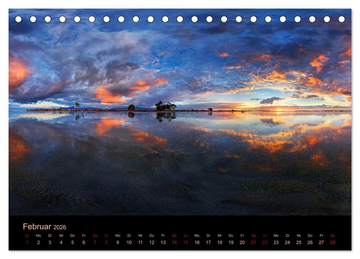 Bild: 9783457255490 | Südseetraum Neuseeland (Tischkalender 2026 DIN A5 quer), CALVENDO...