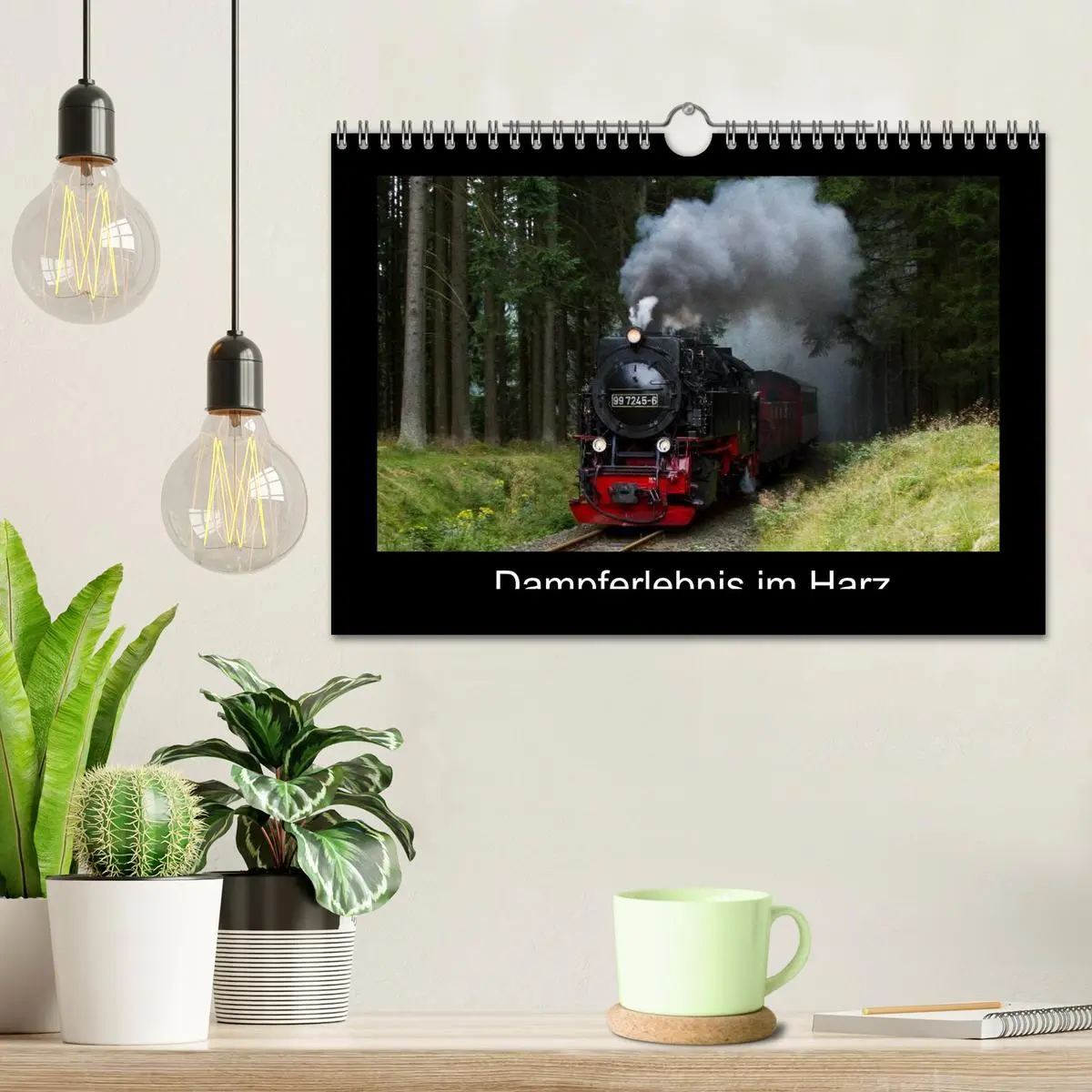Bild: 9783516105490 | Dampferlebnis im Harz (Wandkalender 2026 DIN A4 quer), CALVENDO...