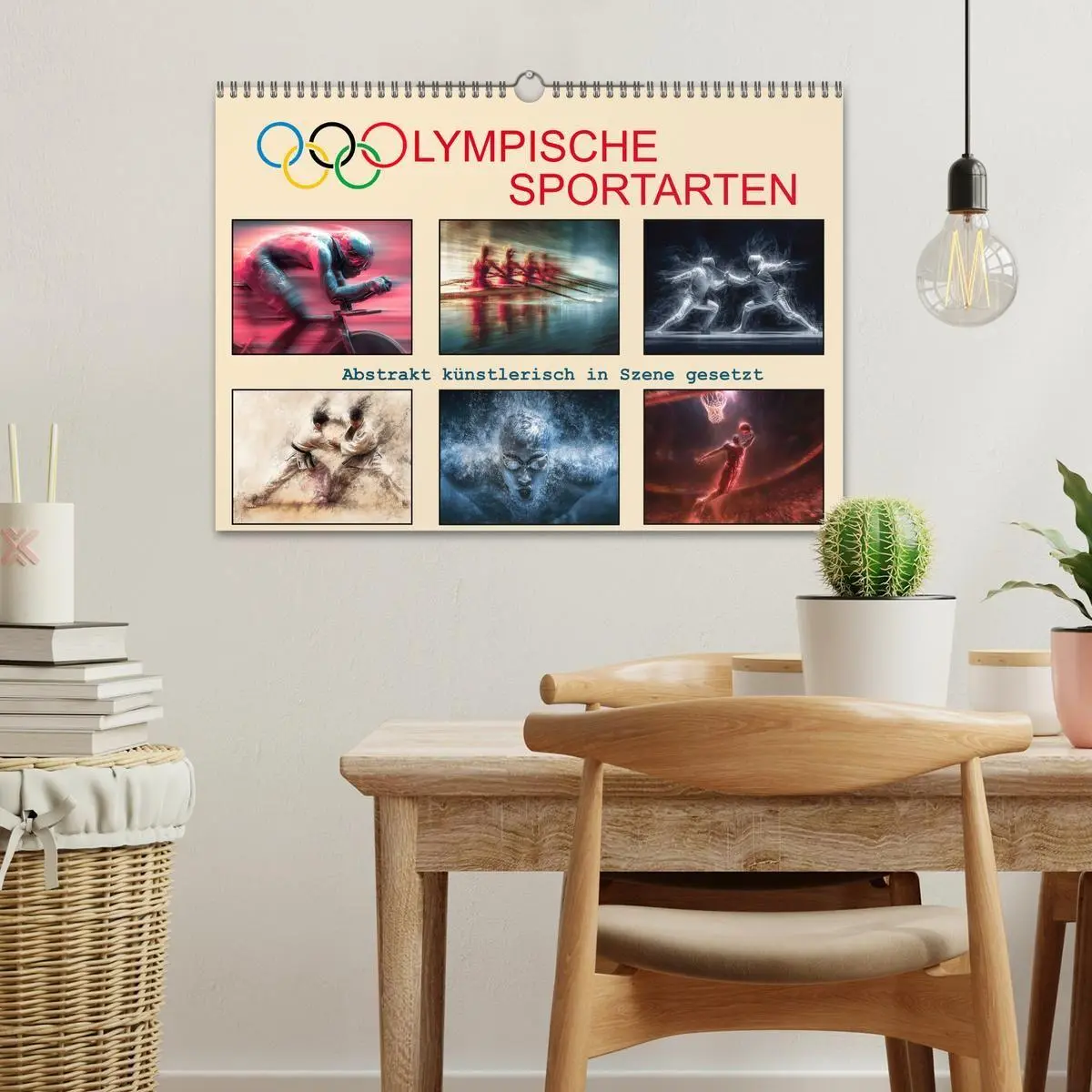 Bild: 9783516655490 | Olympische Sportarten (Wandkalender 2026 DIN A3 quer), CALVENDO...