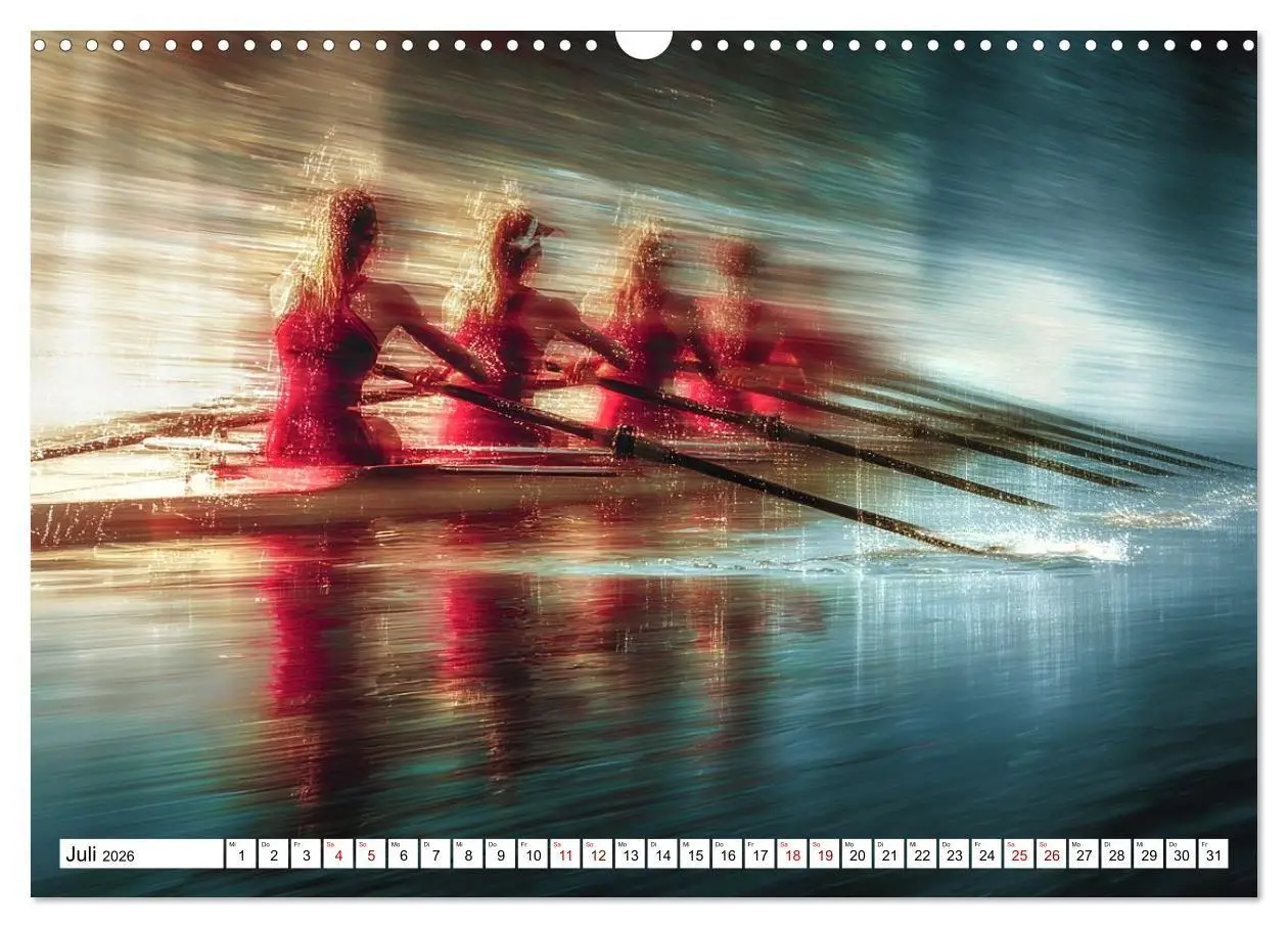 Bild: 9783516655490 | Olympische Sportarten (Wandkalender 2026 DIN A3 quer), CALVENDO...