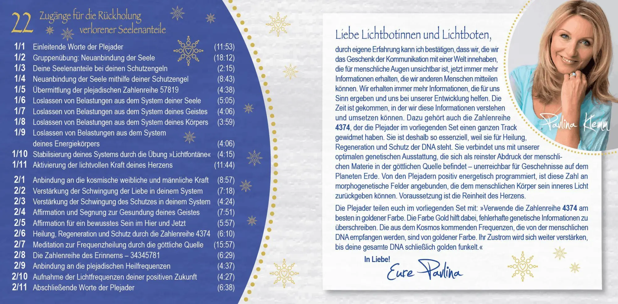 Bild: 9783954475490 | Neuanbindung der Seele und Rückholung verlorener Anteile | Audio-CD