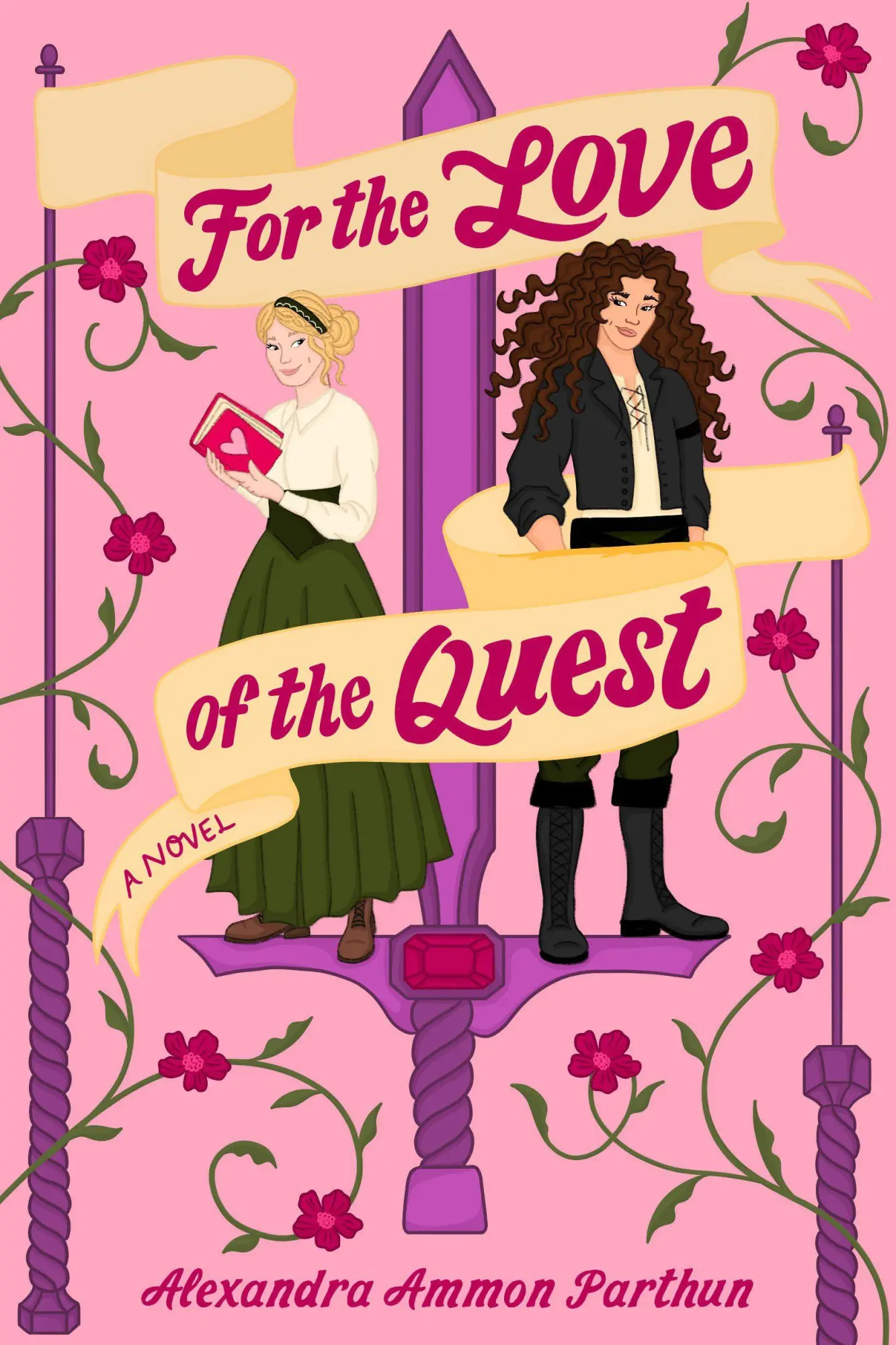 Cover: 9798892425490 | For the Love of the Quest | A Novel | Alexandra Ammon Parthun | Buch