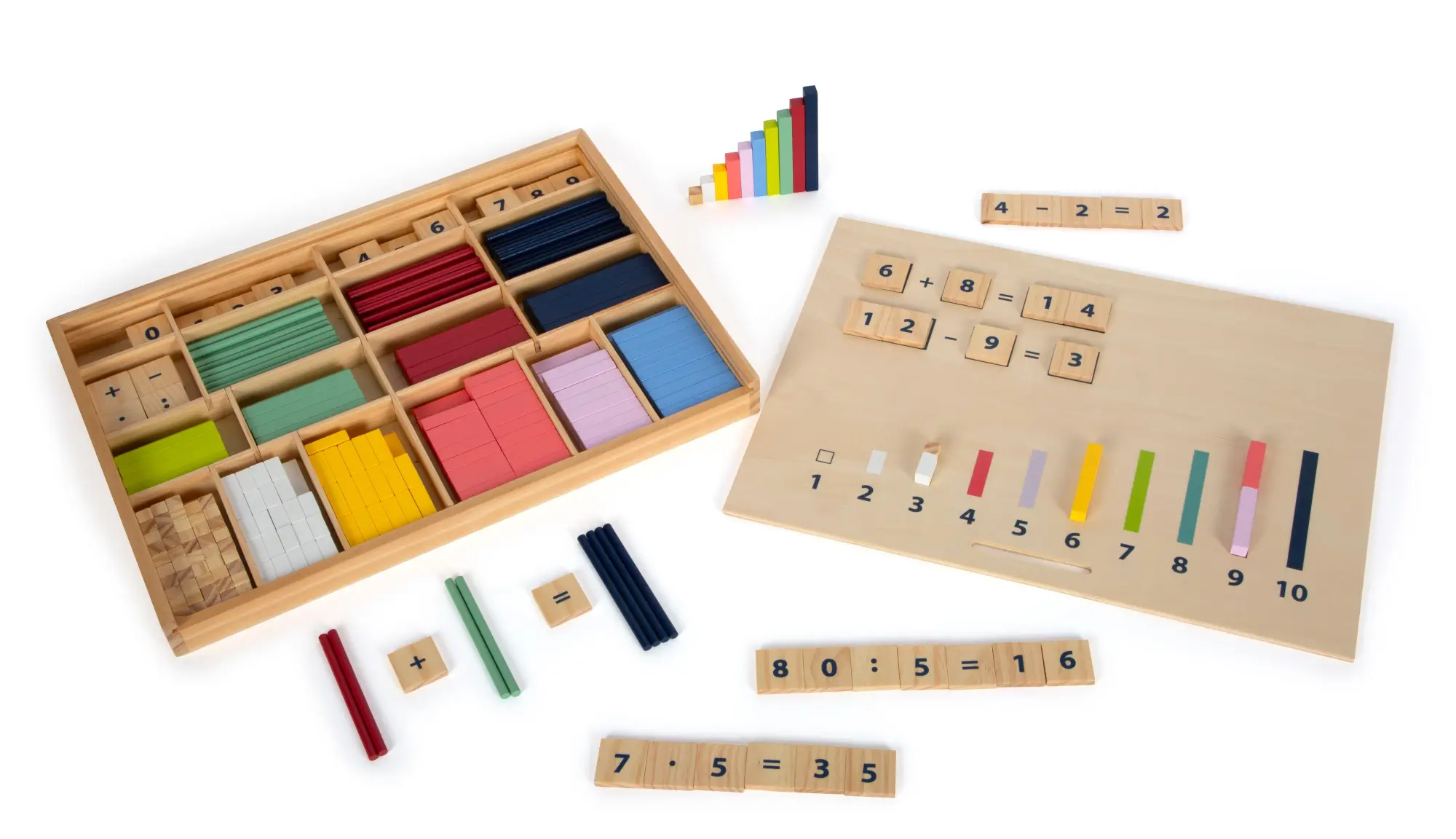 Cover: 4020972125590 | Lernbox Rechenstäbchen mit Zahlen "Educate" | 12559 | Deutsch | 2024