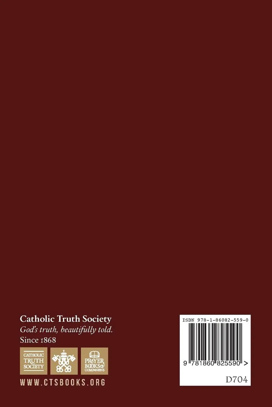 Rückseite: 9781860825590 | Night Prayer - From the Liturgy of the Hours | Catholic Truth Society
