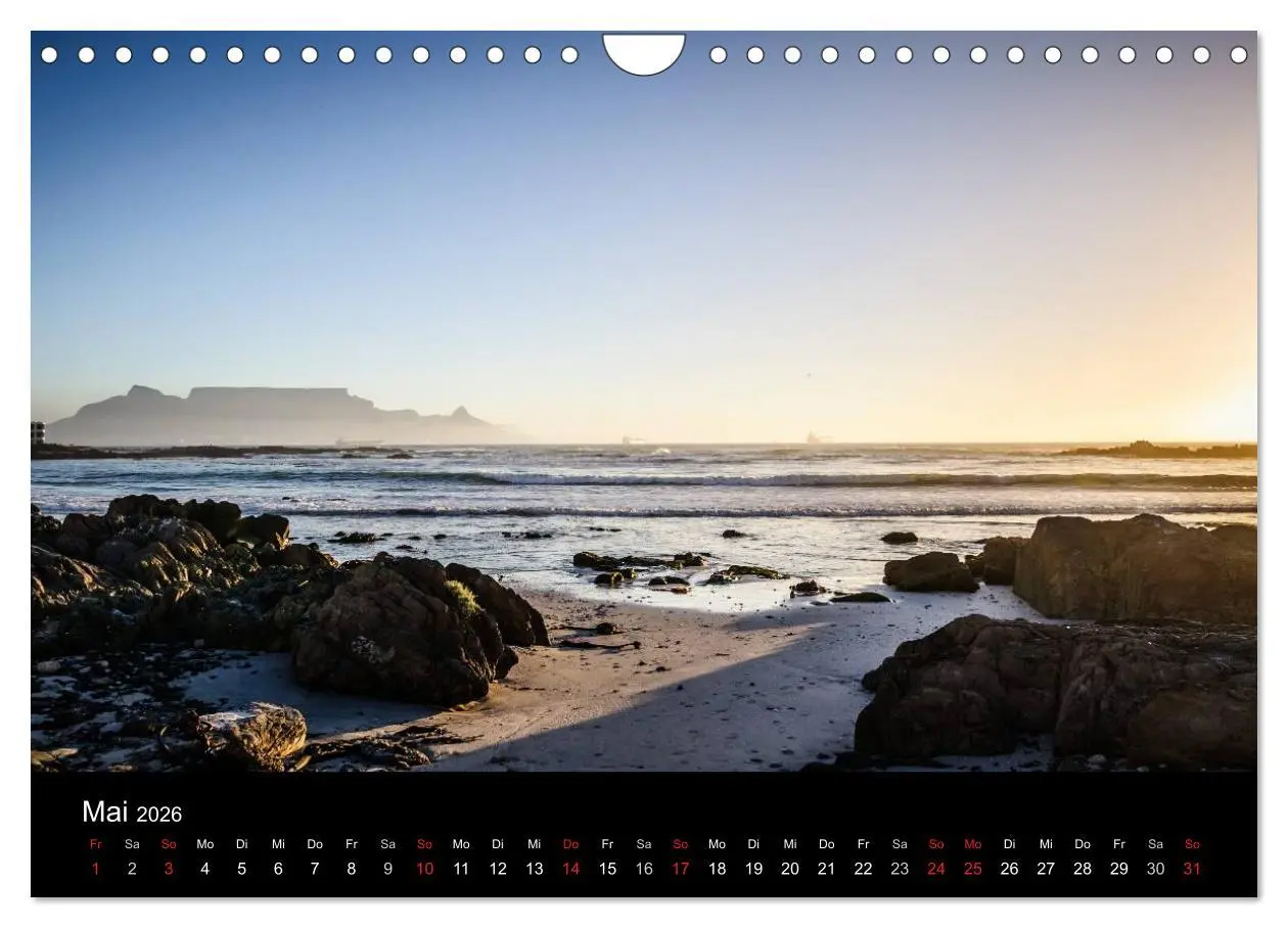 Bild: 9783516025590 | Unterwegs in Südafrika 2026 (Wandkalender 2026 DIN A4 quer),...
