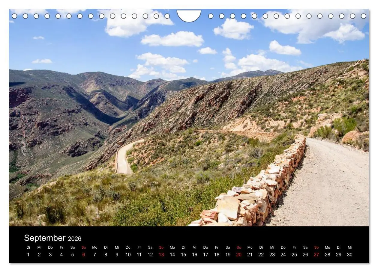 Bild: 9783516025590 | Unterwegs in Südafrika 2026 (Wandkalender 2026 DIN A4 quer),...