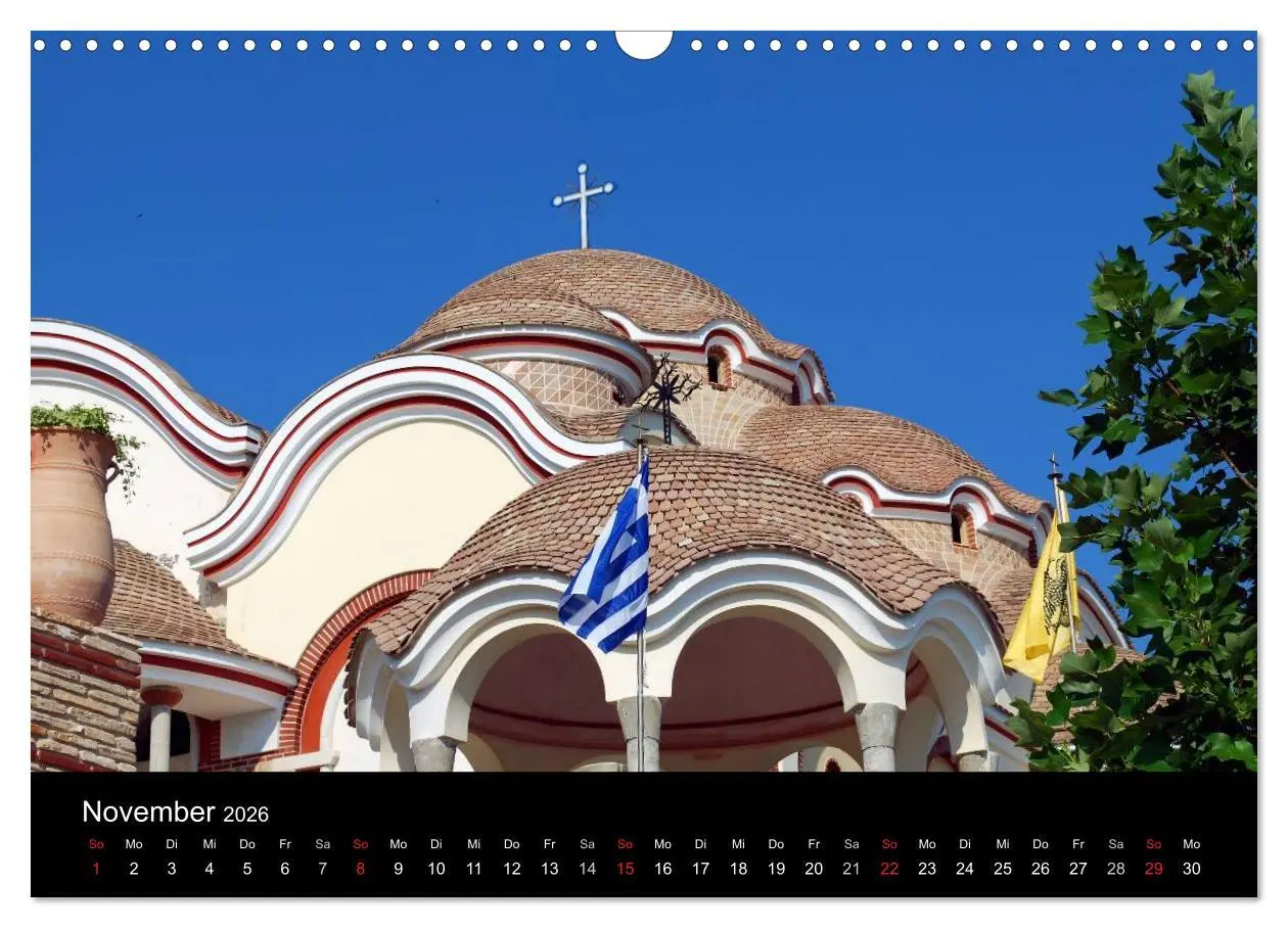 Bild: 9783516195590 | Griechenland - Insel Thassos (Wandkalender 2026 DIN A3 quer),...