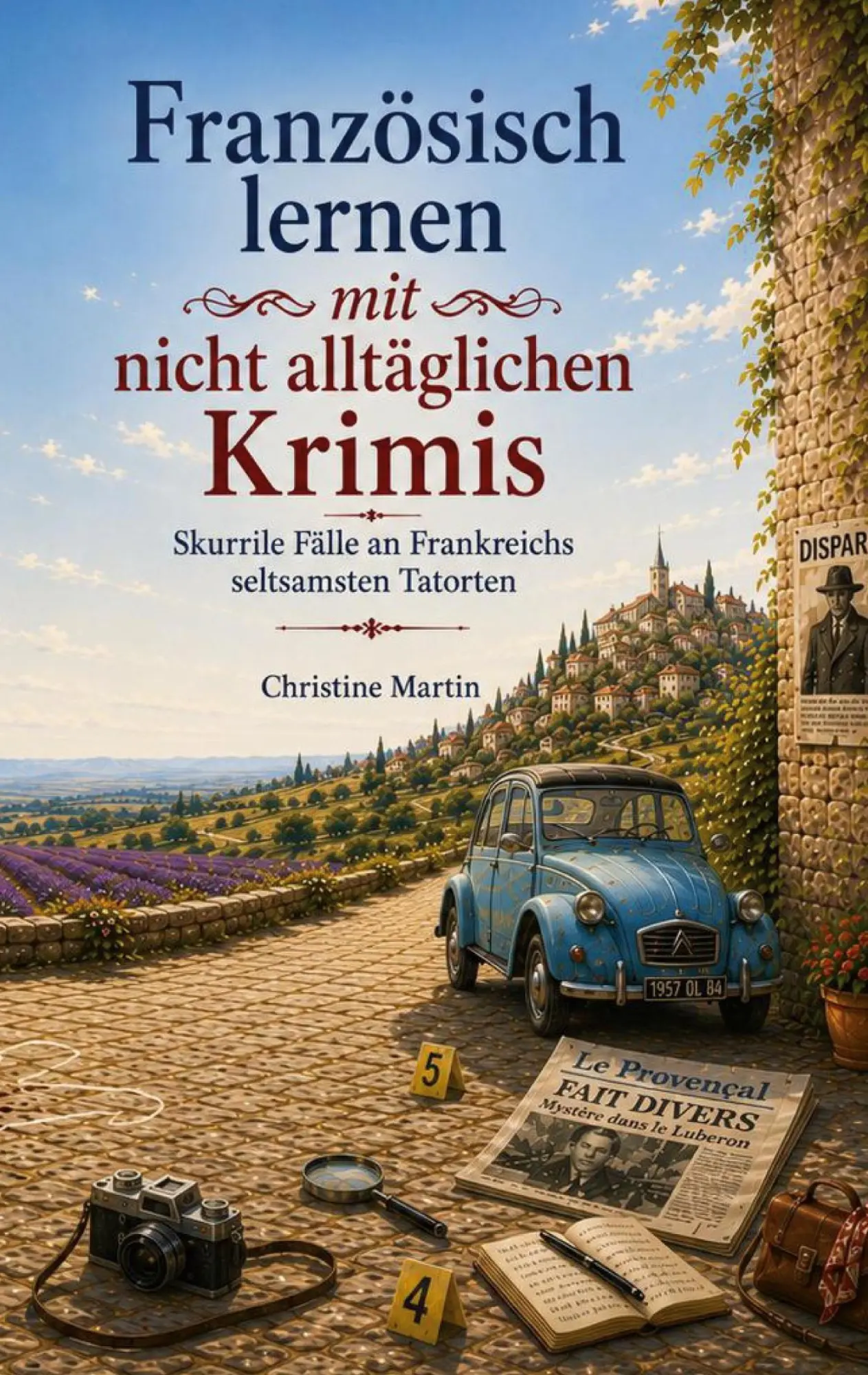 Cover: 9783696385590 | Französisch lernen mit nicht alltäglichen Krimis | Christine Martin