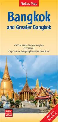 Cover: 9783865745590 | Nelles Map Bangkok and Greater Bangkok | Maßstab 1:15 000 / 1:75 000