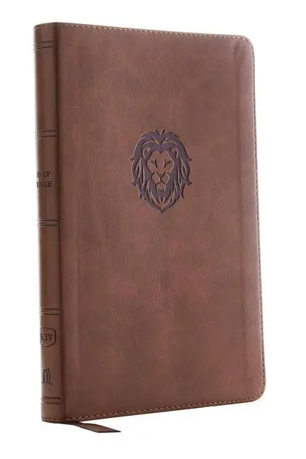 Cover: 9780785225690 | Kjv, Thinline Bible Youth Edition, Leathersoft, Brown, Red Letter...