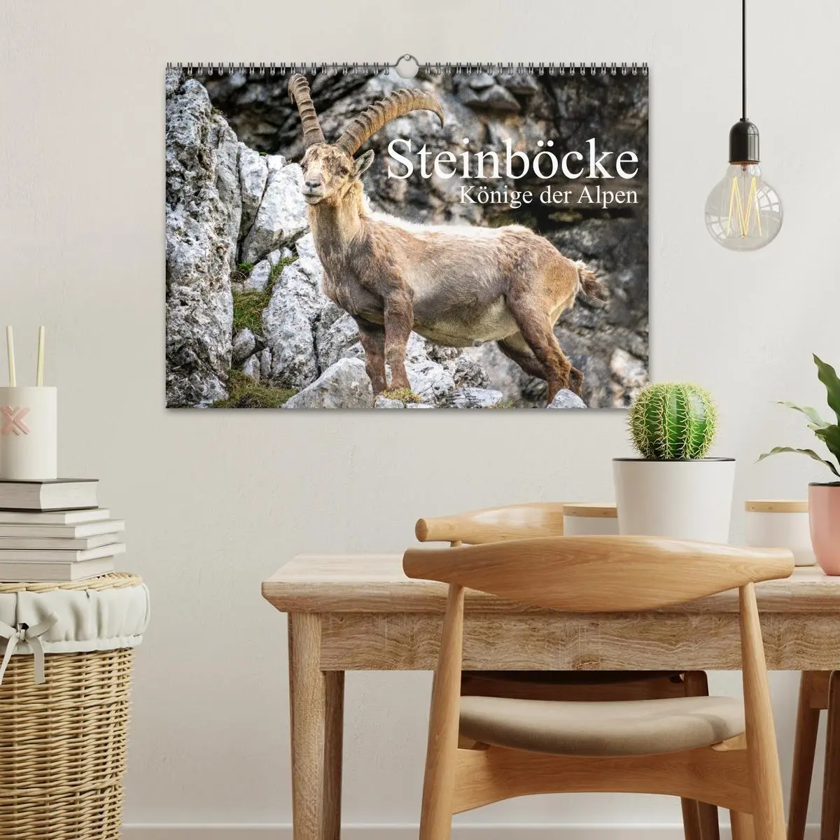 Bild: 9783457475690 | Steinböcke - Majestätische Tiere der Alpen (Wandkalender 2026 DIN...