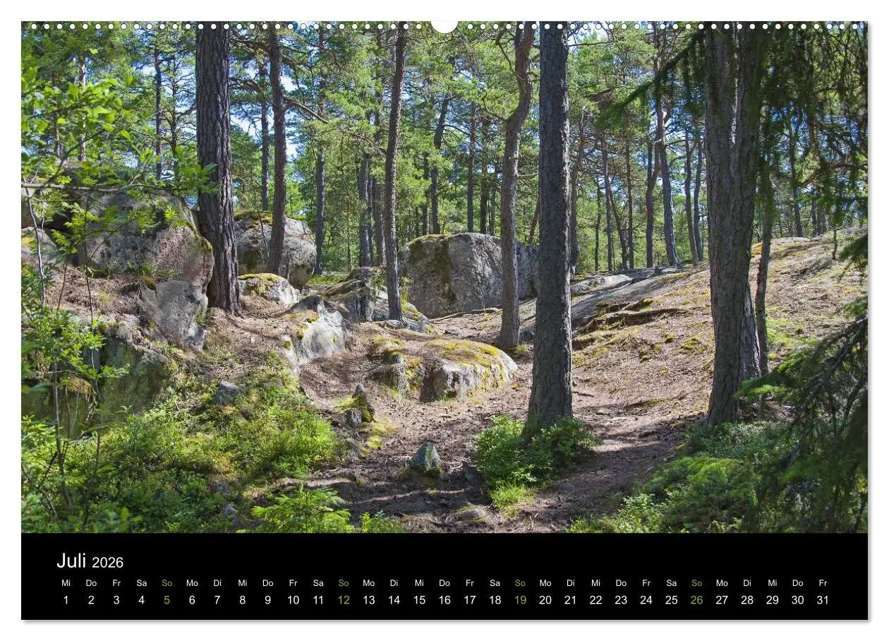 Bild: 9783516185690 | Südschweden (hochwertiger Premium Wandkalender 2026 DIN A2 quer),...
