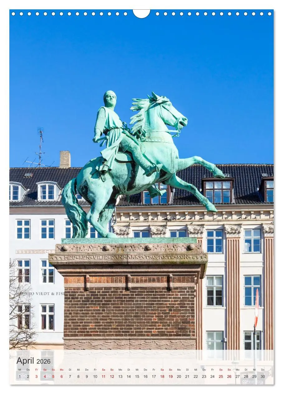 Bild: 9783516325690 | KOPENHAGEN Idylle und Historie (Wandkalender 2026 DIN A3 hoch),...