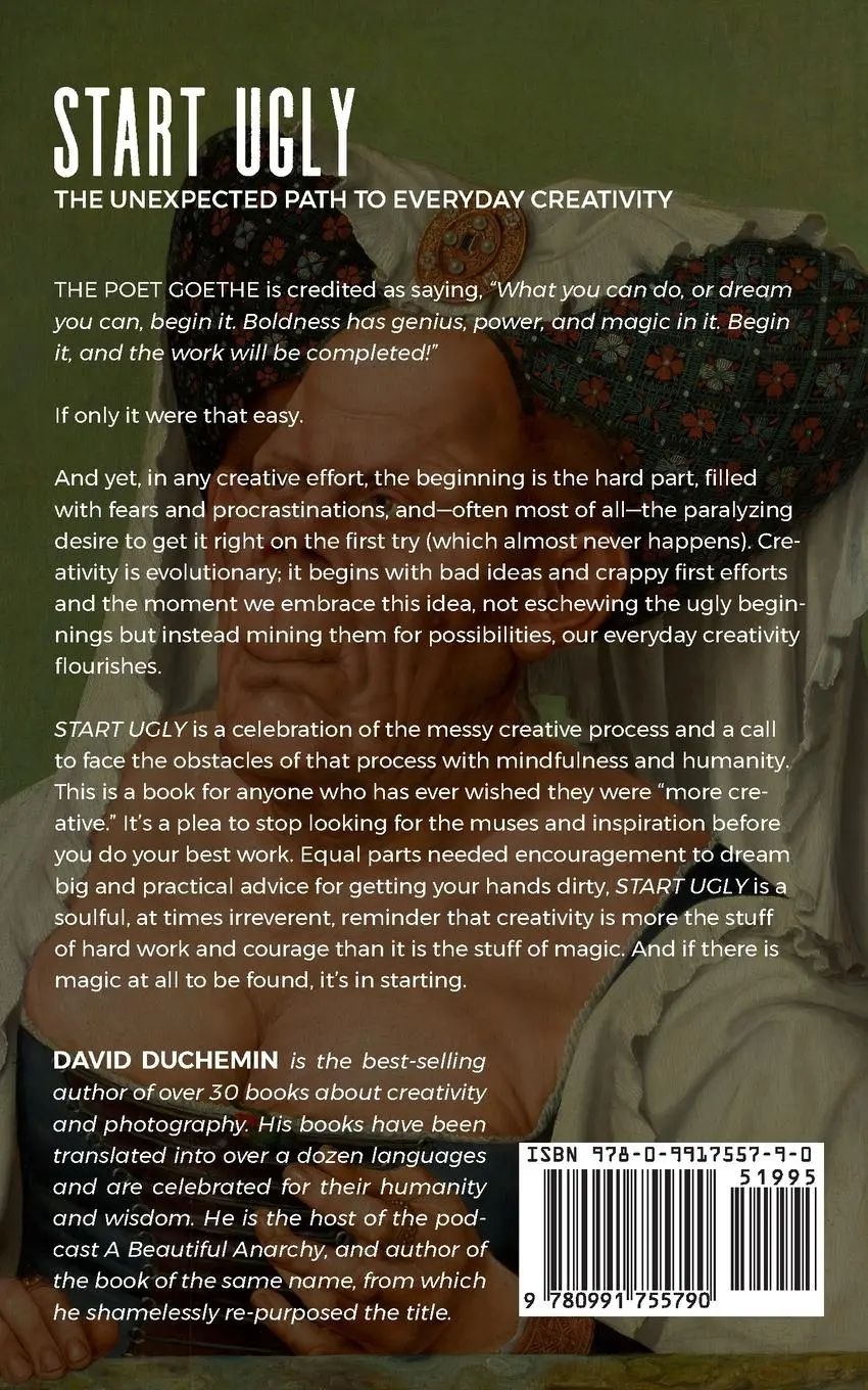 Rückseite: 9780991755790 | Start Ugly | The Unexpected Path to Everyday Creativity | Duchemin