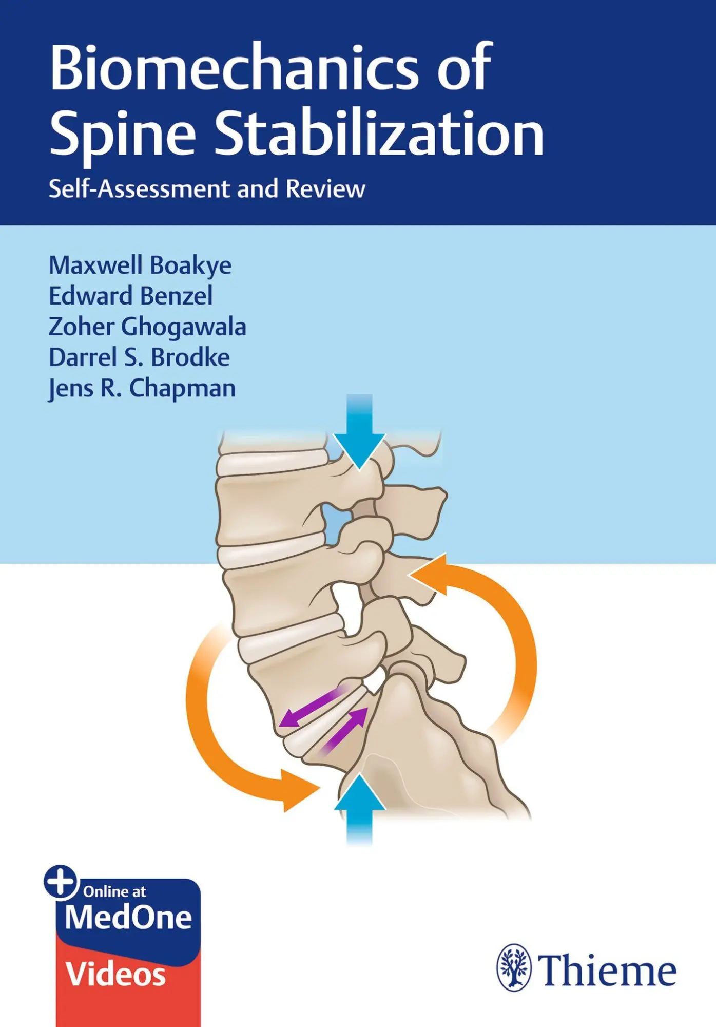 Cover: 9781684205790 | Biomechanics of Spine Stabilization | Self-Assessment and Review