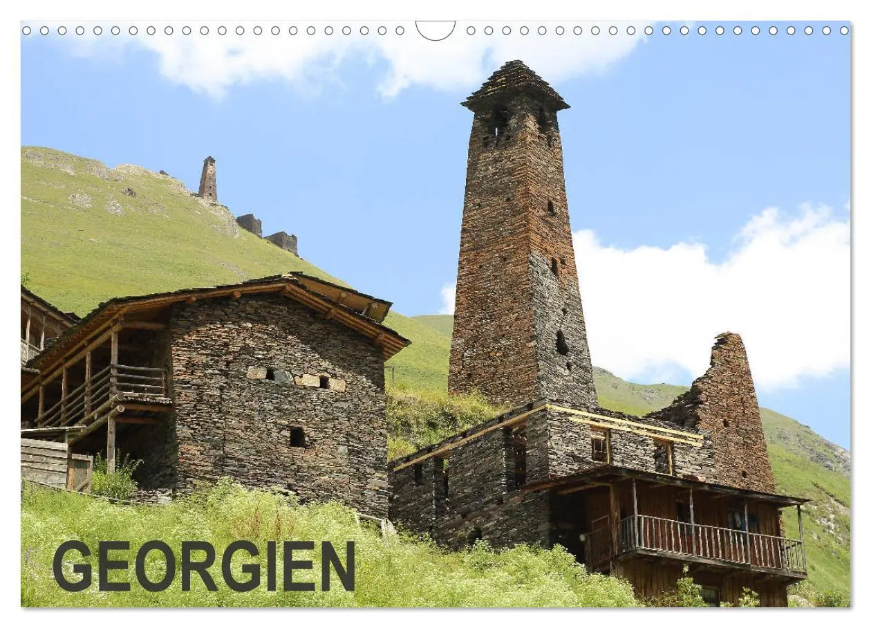 Cover: 9783457845790 | GEORGIEN (Wandkalender 2026 DIN A3 quer), CALVENDO Monatskalender