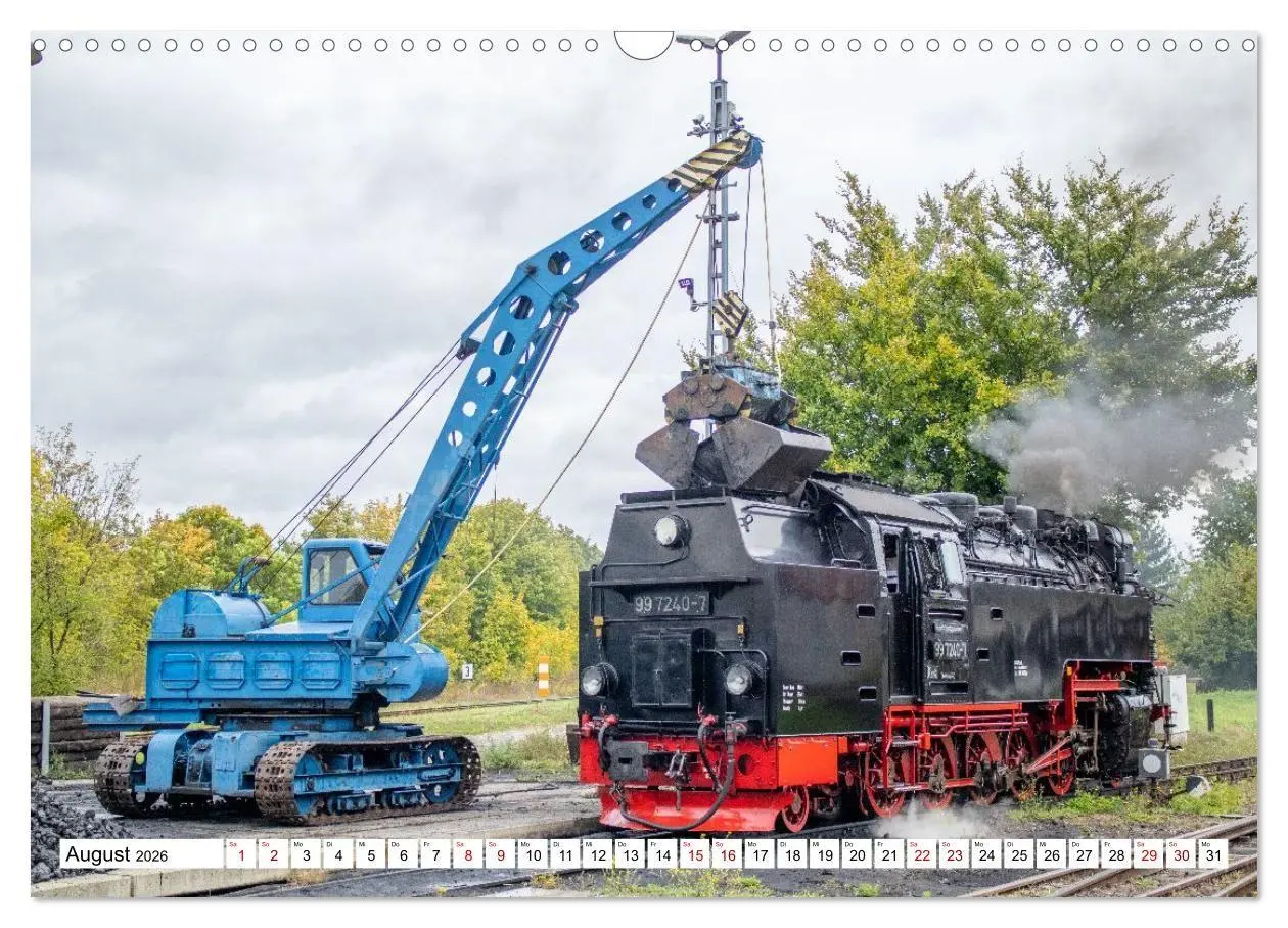 Bild: 9783516625790 | Selketalbahn im Harz (Wandkalender 2026 DIN A3 quer), CALVENDO...