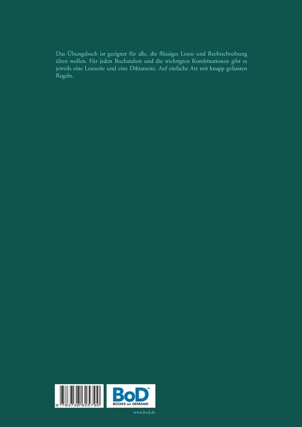 Rückseite: 9783738625790 | Besser lesen - besser schreiben | Gisela Darrah | Taschenbuch | 104 S.