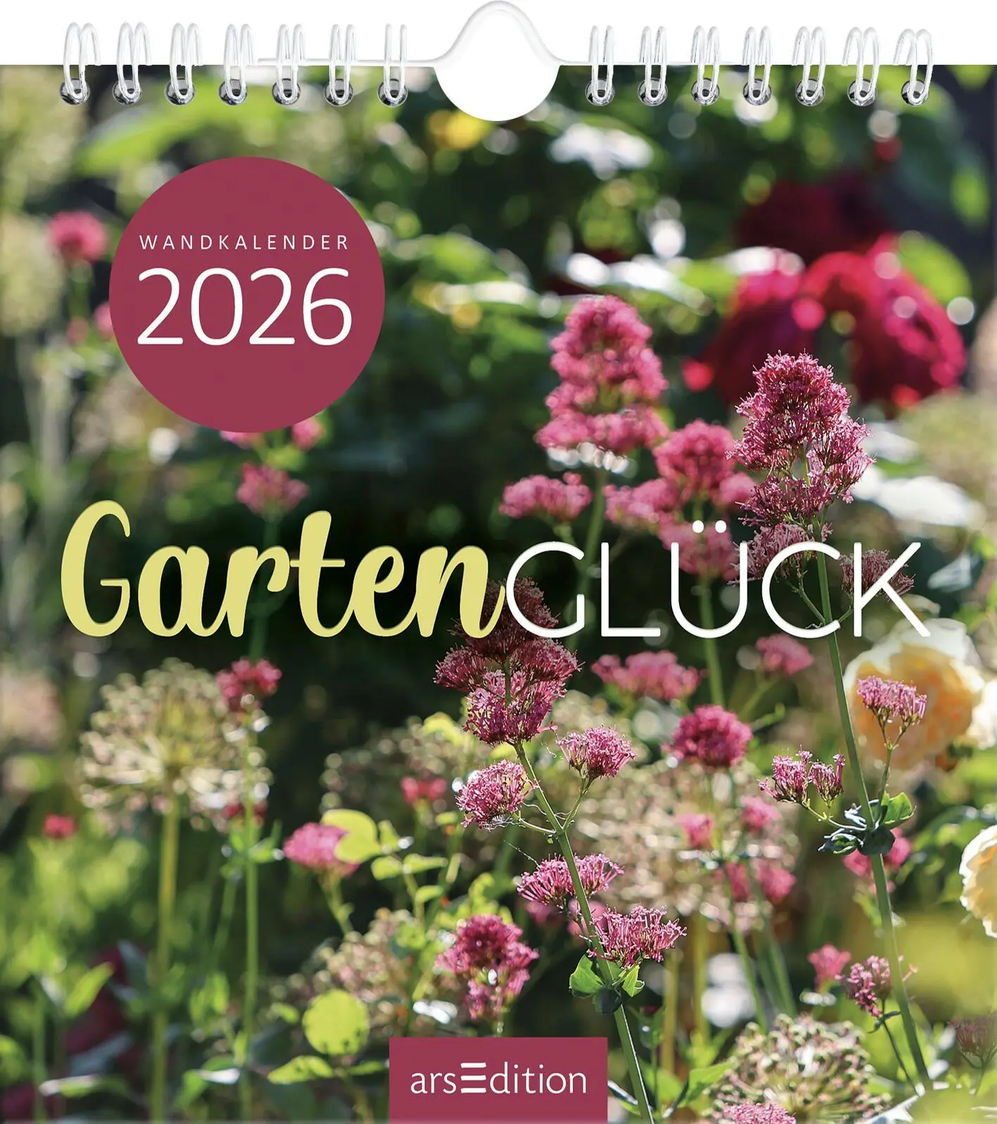 Cover: 4014489135890 | Wandkalender Gartenglück 2026 | Kalender | 26 S. | Deutsch | 2026