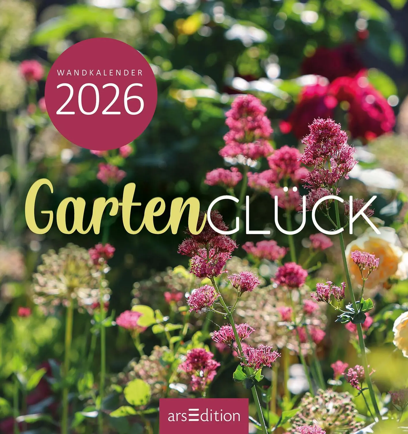 Bild: 4014489135890 | Wandkalender Gartenglück 2026 | Kalender | 26 S. | Deutsch | 2026