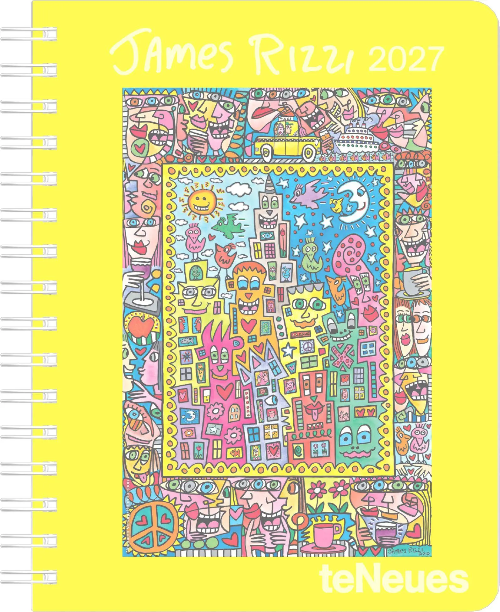 Cover: 4069095015890 | James Rizzi Diary 2027 | Neumann Verlage GmbH &amp; Co KG | Buch | 110 S.