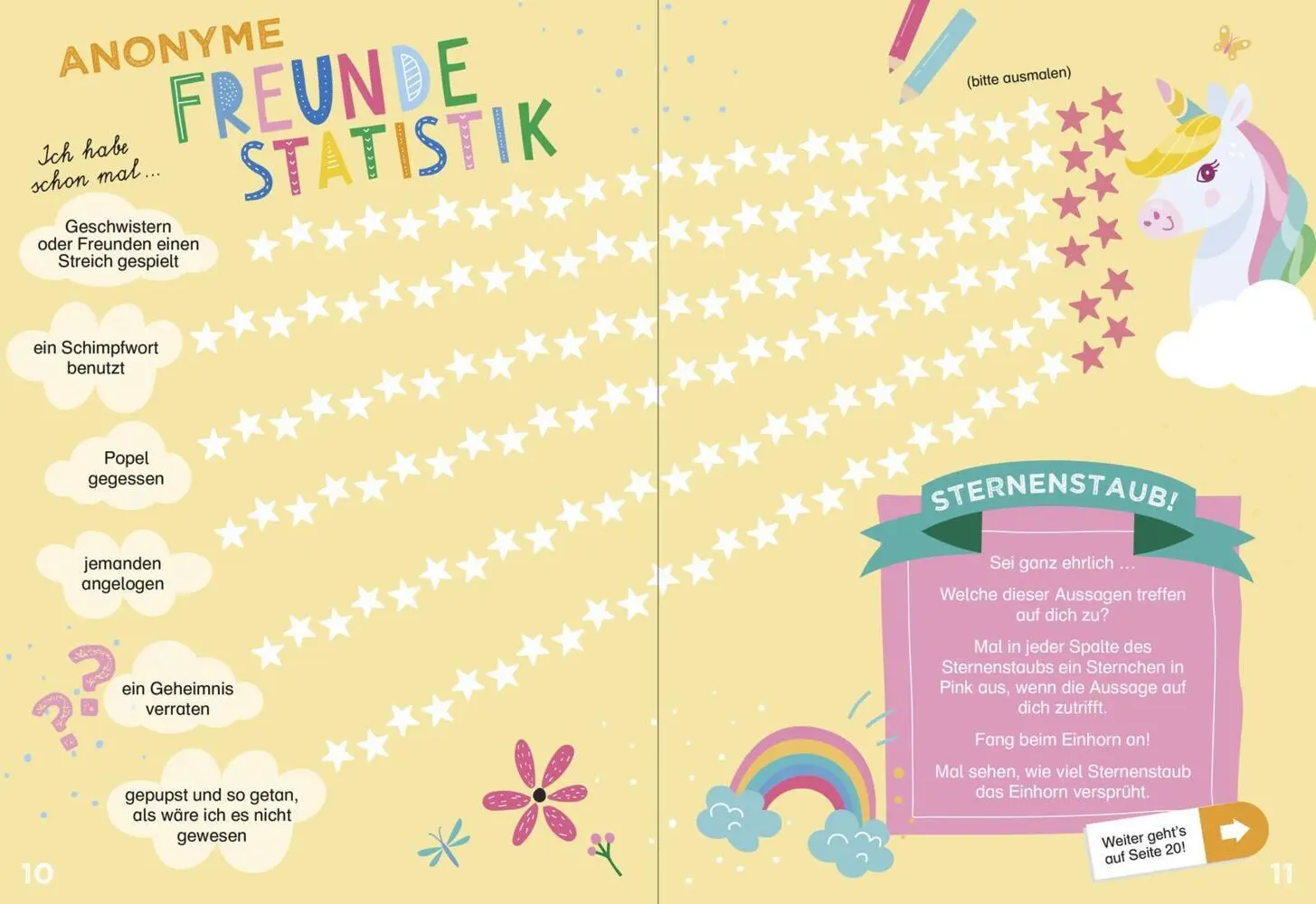Bild: 4260308345890 | Alle meine Schulfreunde - Einhörner | Pattloch Verlag | Notizbuch