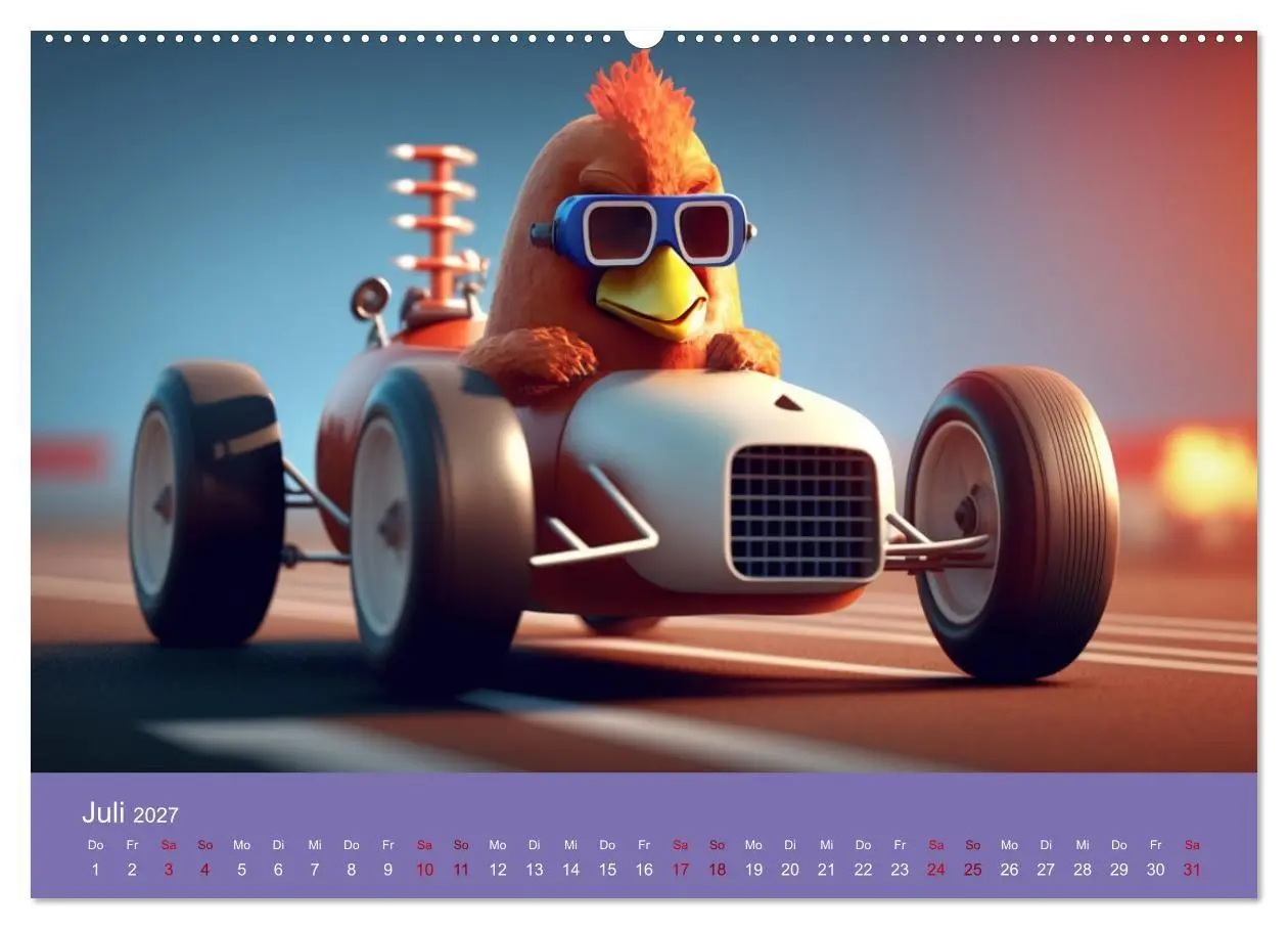 Bild: 9783569325890 | Hühner im Rampenlicht Ein Kalender voller tierischer Fotostars...
