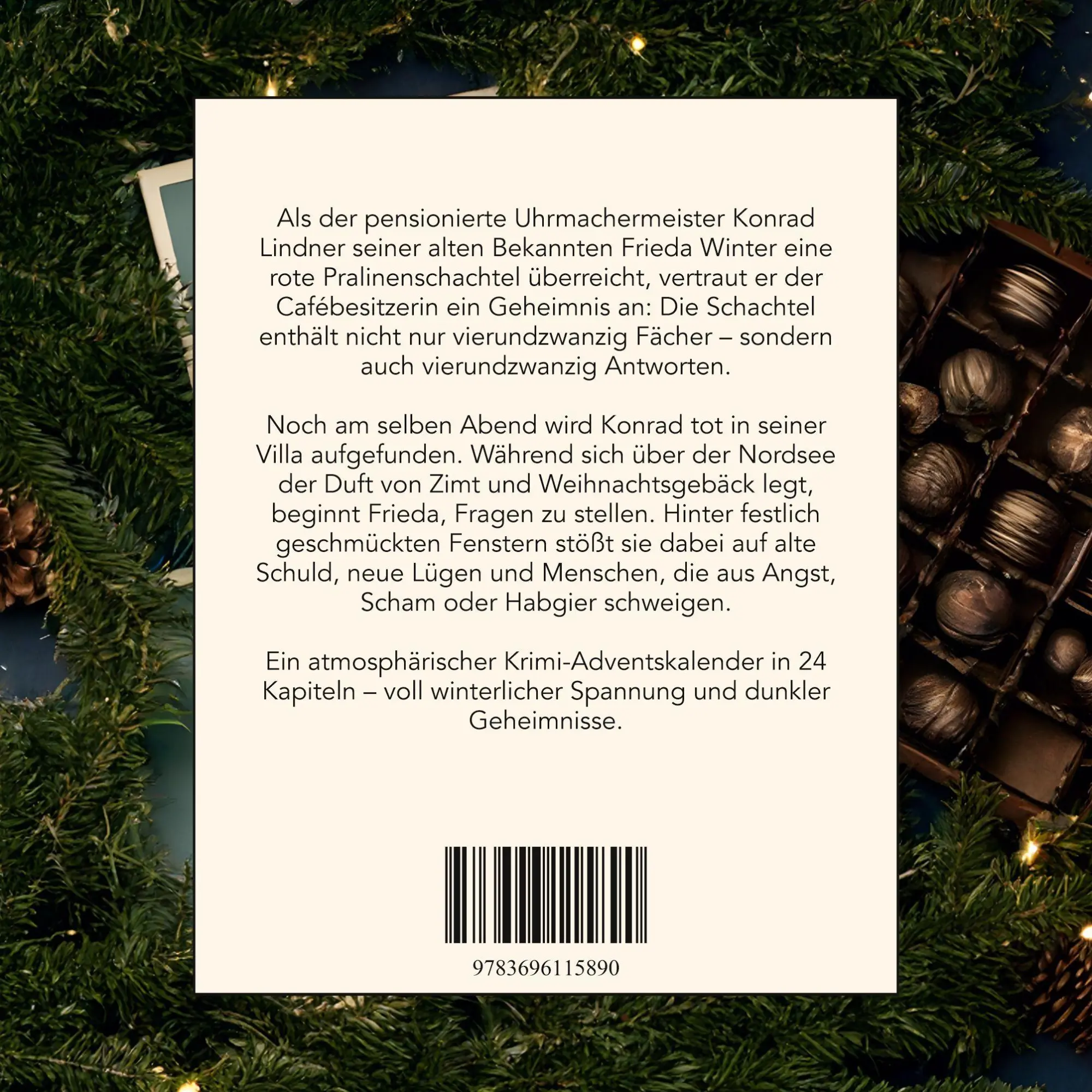Rückseite: 9783696115890 | Mord an der Nordsee | Der Krimi-Adventskalender in 24 Akten | Wagner
