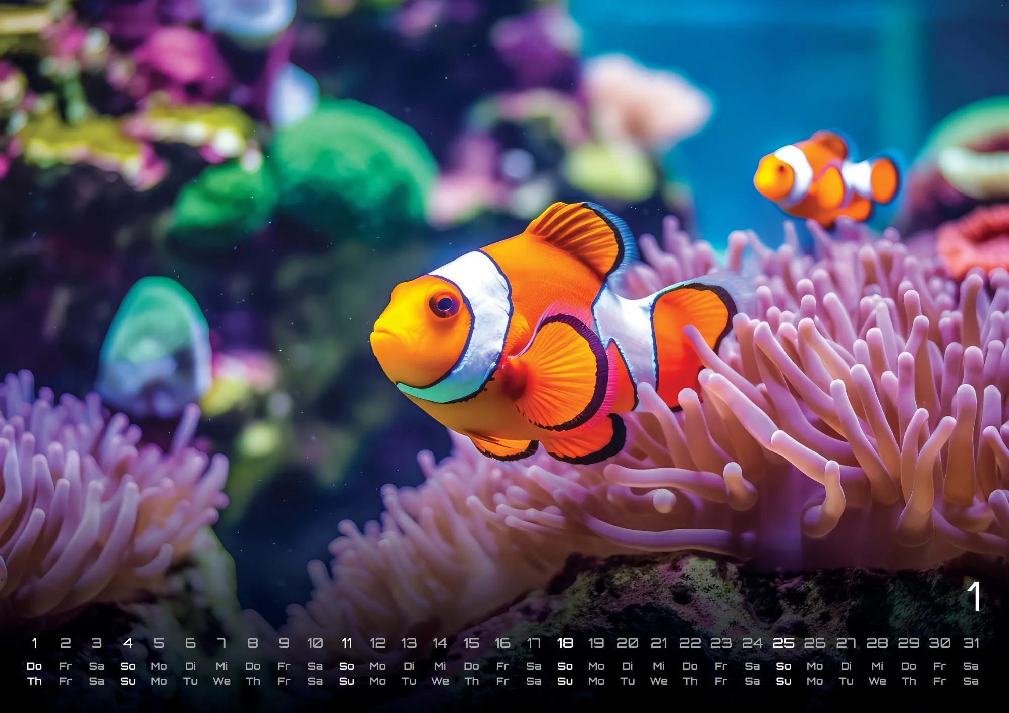 Bild: 9783986735890 | Sealife - verborgene Tiefen - 2026 - Kalender DIN A2 | GP-Fever. de
