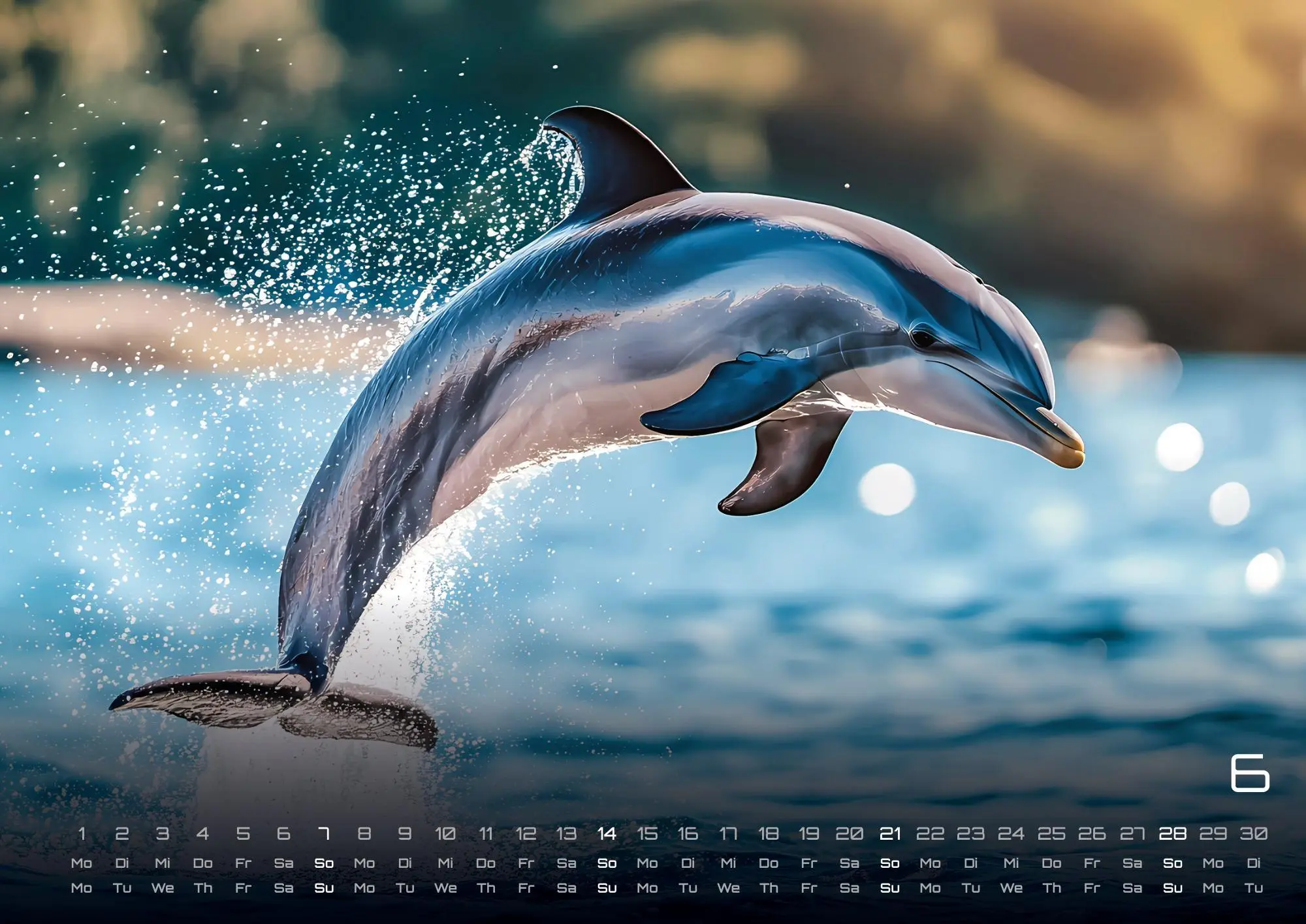 Bild: 9783986735890 | Sealife - verborgene Tiefen - 2026 - Kalender DIN A2 | GP-Fever. de