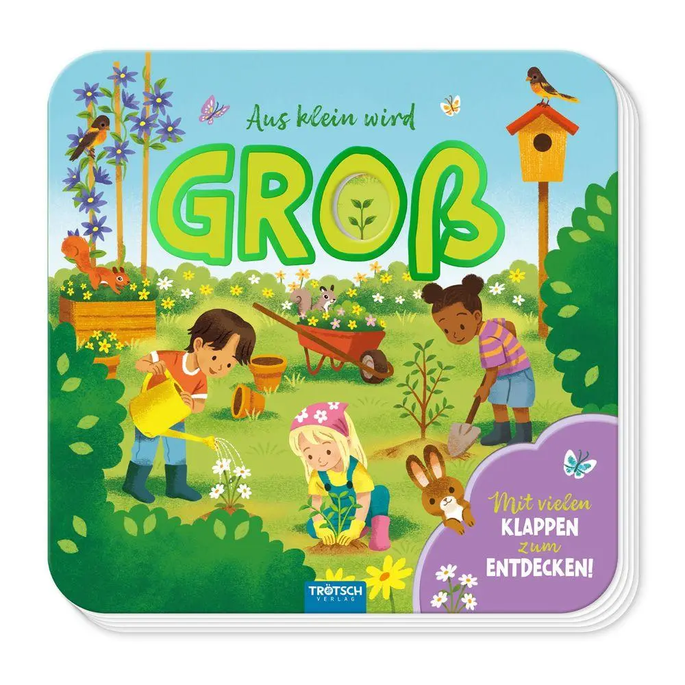 Cover: 9783988025890 | TRÖTSCH - Pappenbuch mit Klappen Mein erstes Klappenbuch Aus klein...