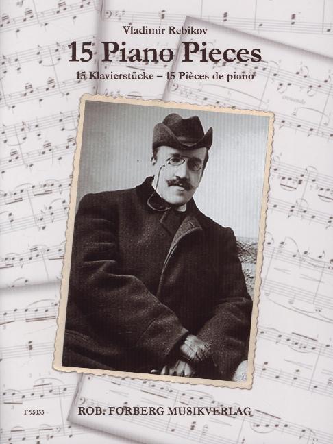 Cover: 9790206105890 | 15 Piano Pieces | Vladimir Rebikov | Buch | 2014 | EAN 9790206105890