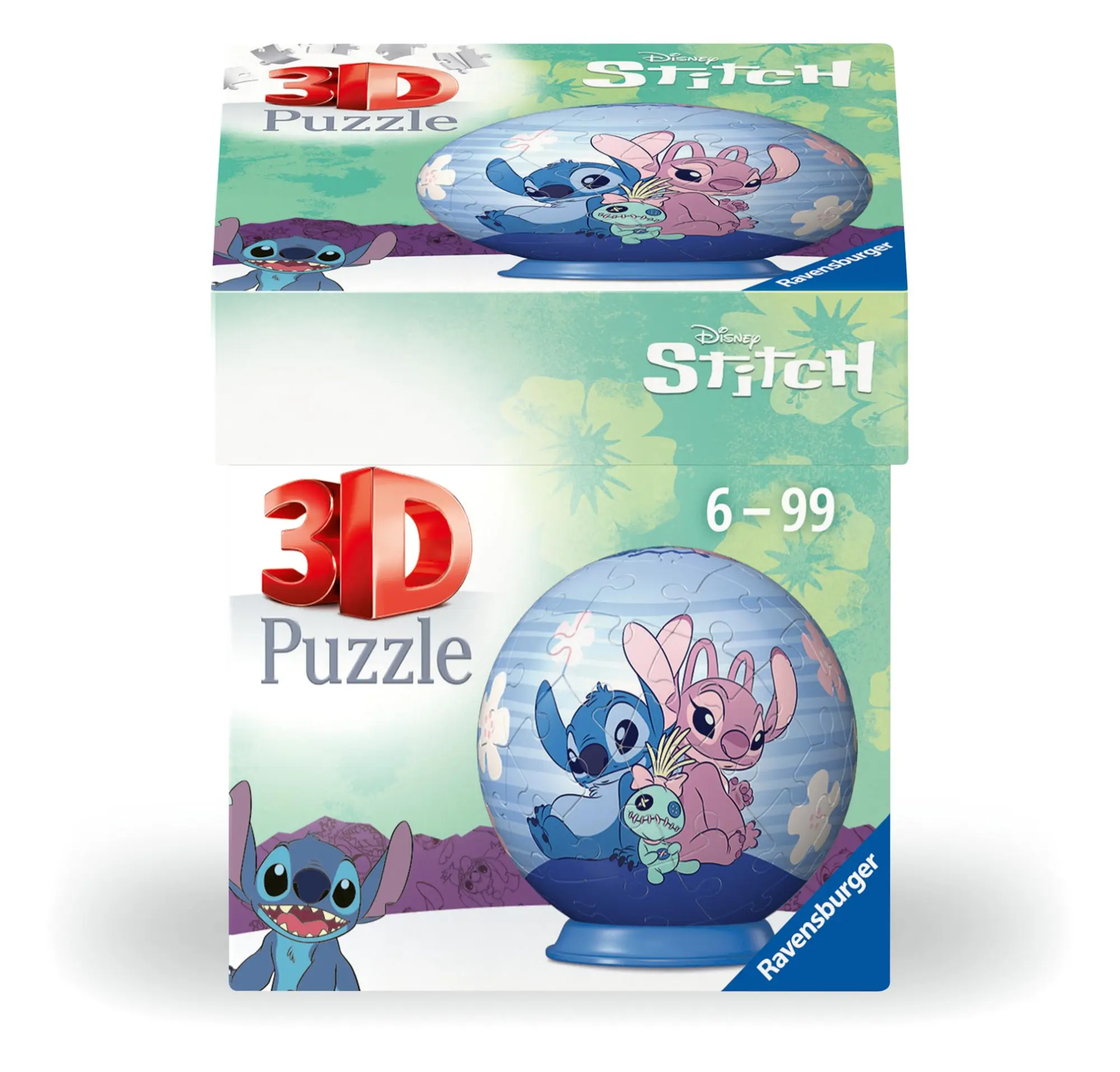 Cover: 4005556115990 | 3D Puzzle-Ball Disney Stitch &amp; Angel | Spiel | 3D Puzzles | 11599