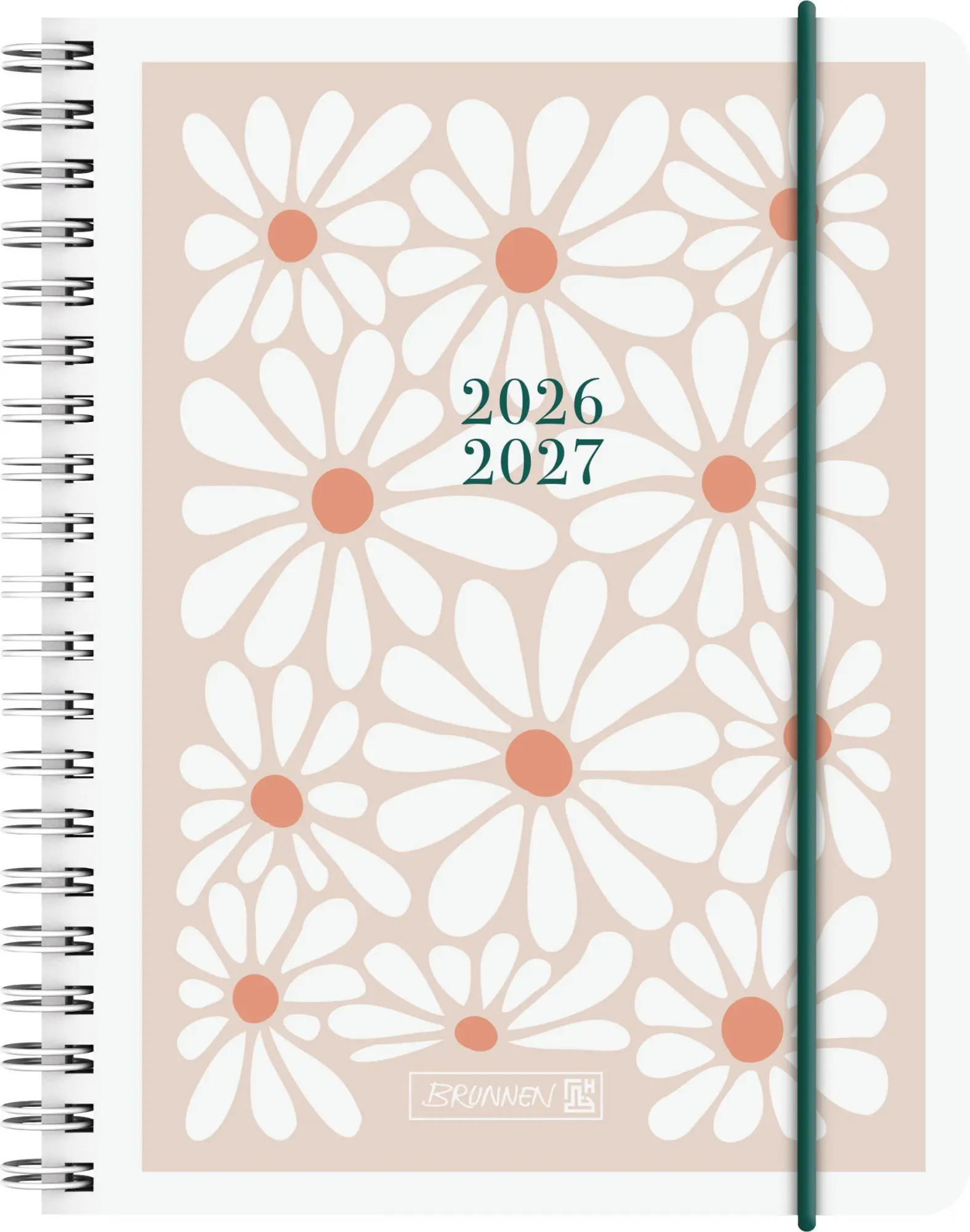 Cover: 4061947155990 | Schülerkalender 2026/2027 "Daisy" A6, Kunststoff | Buch | 208 S.