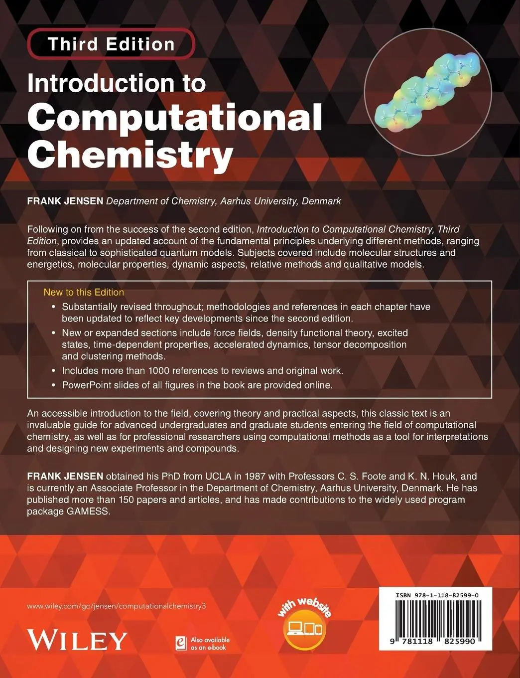 Rückseite: 9781118825990 | Introduction to Computational Chemistry | Frank Jensen | Taschenbuch