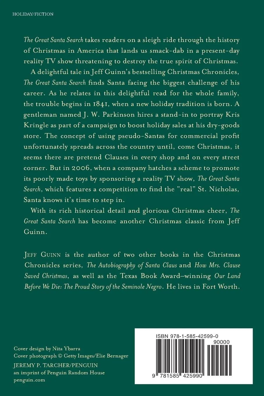 Rückseite: 9781585425990 | The Great Santa Search | Jeff Guinn | Taschenbuch | Englisch | 2007