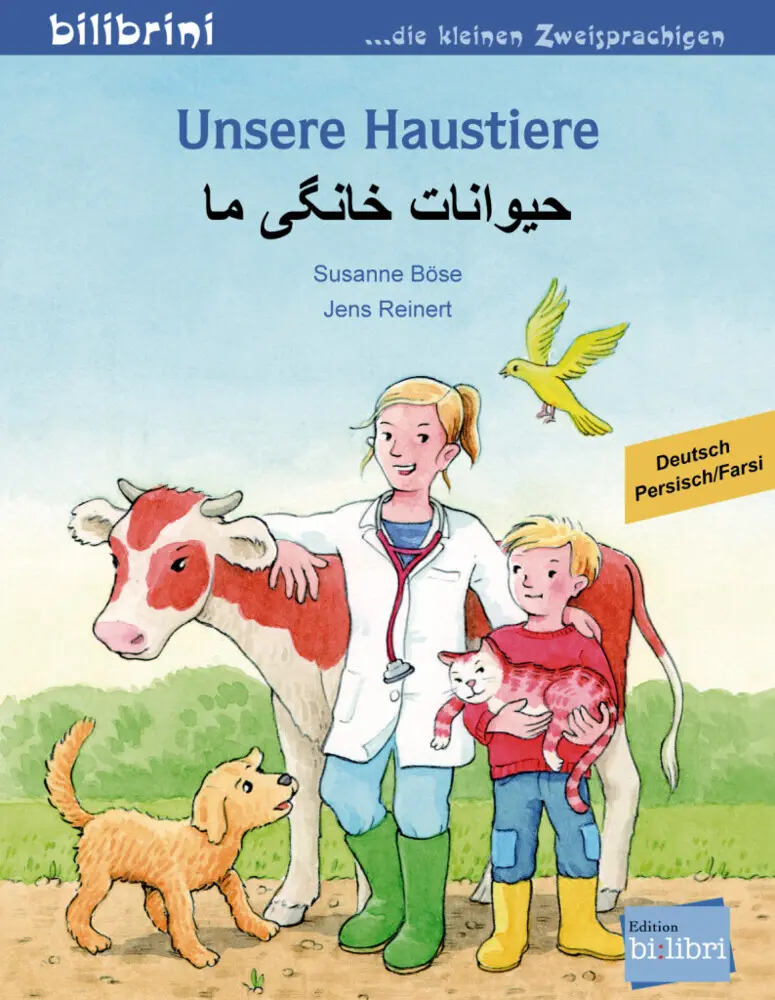 Cover: 9783198995990 | Unsere Haustiere (Deutsch-Persisch/Farsi) | Zweisprachiges Kinderbuch