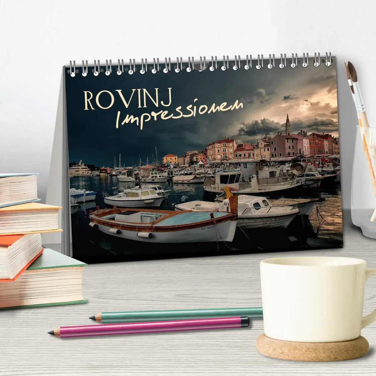 Bild: 9783516155990 | Rovinj Impressionen (Tischkalender 2026 DIN A5 quer), CALVENDO...