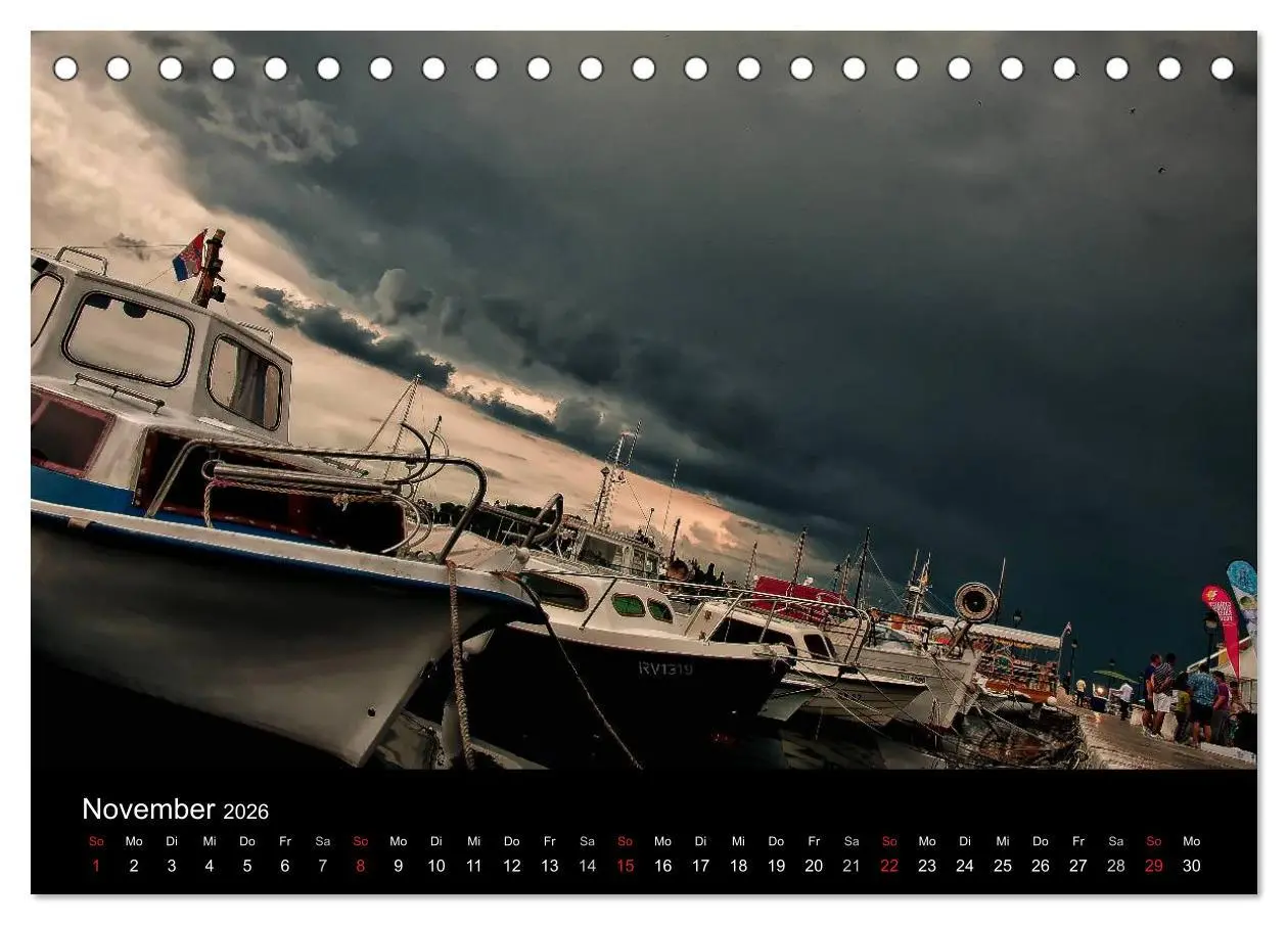 Bild: 9783516155990 | Rovinj Impressionen (Tischkalender 2026 DIN A5 quer), CALVENDO...