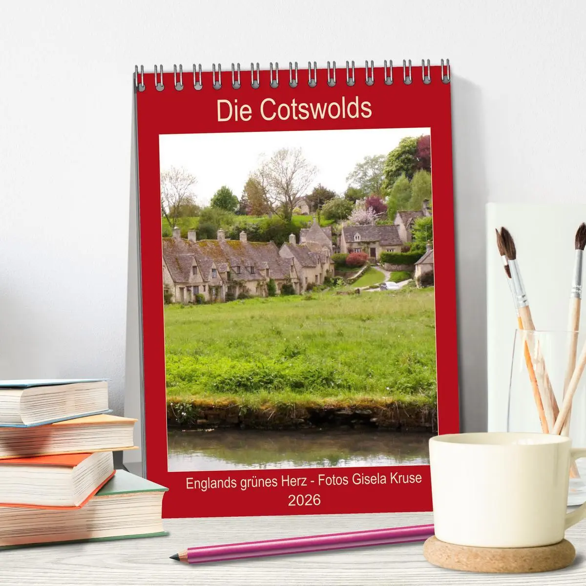 Bild: 9783516395990 | Die Cotswolds Englands grünes Herz (Tischkalender 2026 DIN A5...