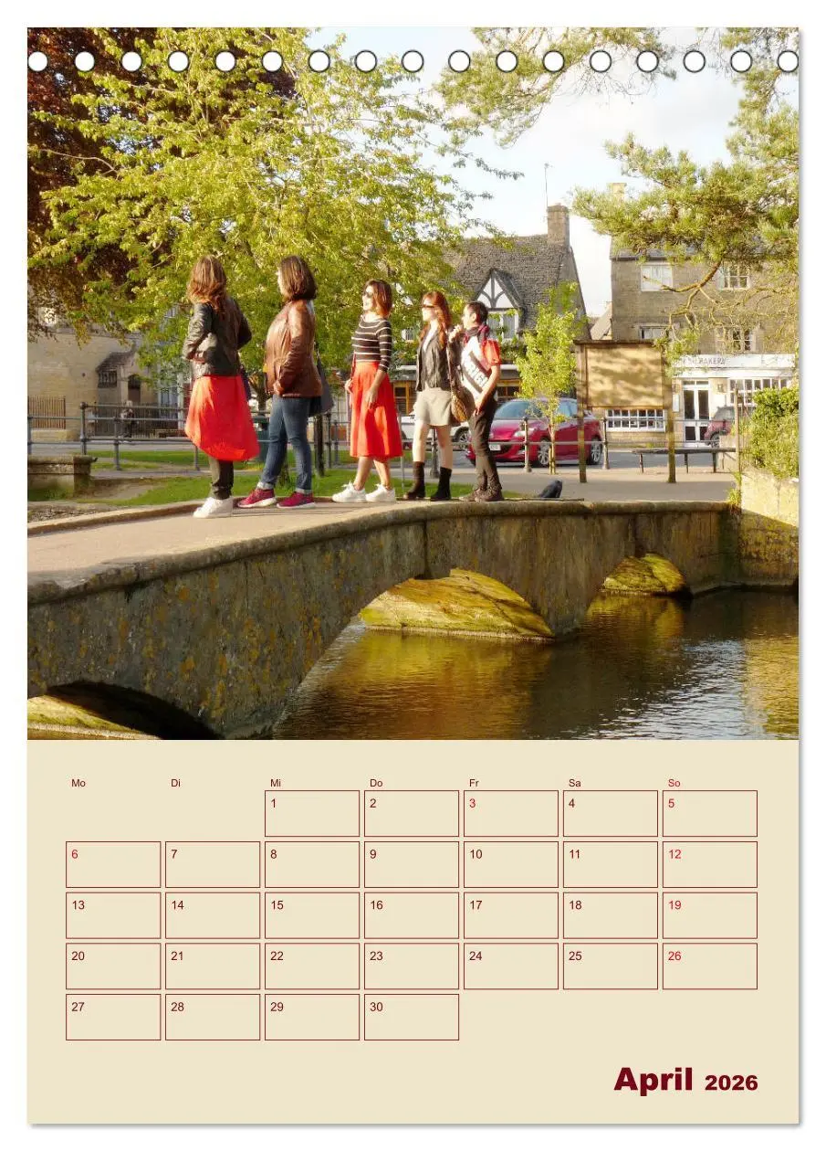 Bild: 9783516395990 | Die Cotswolds Englands grünes Herz (Tischkalender 2026 DIN A5...