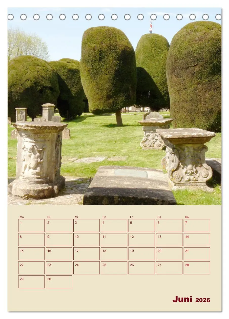 Bild: 9783516395990 | Die Cotswolds Englands grünes Herz (Tischkalender 2026 DIN A5...